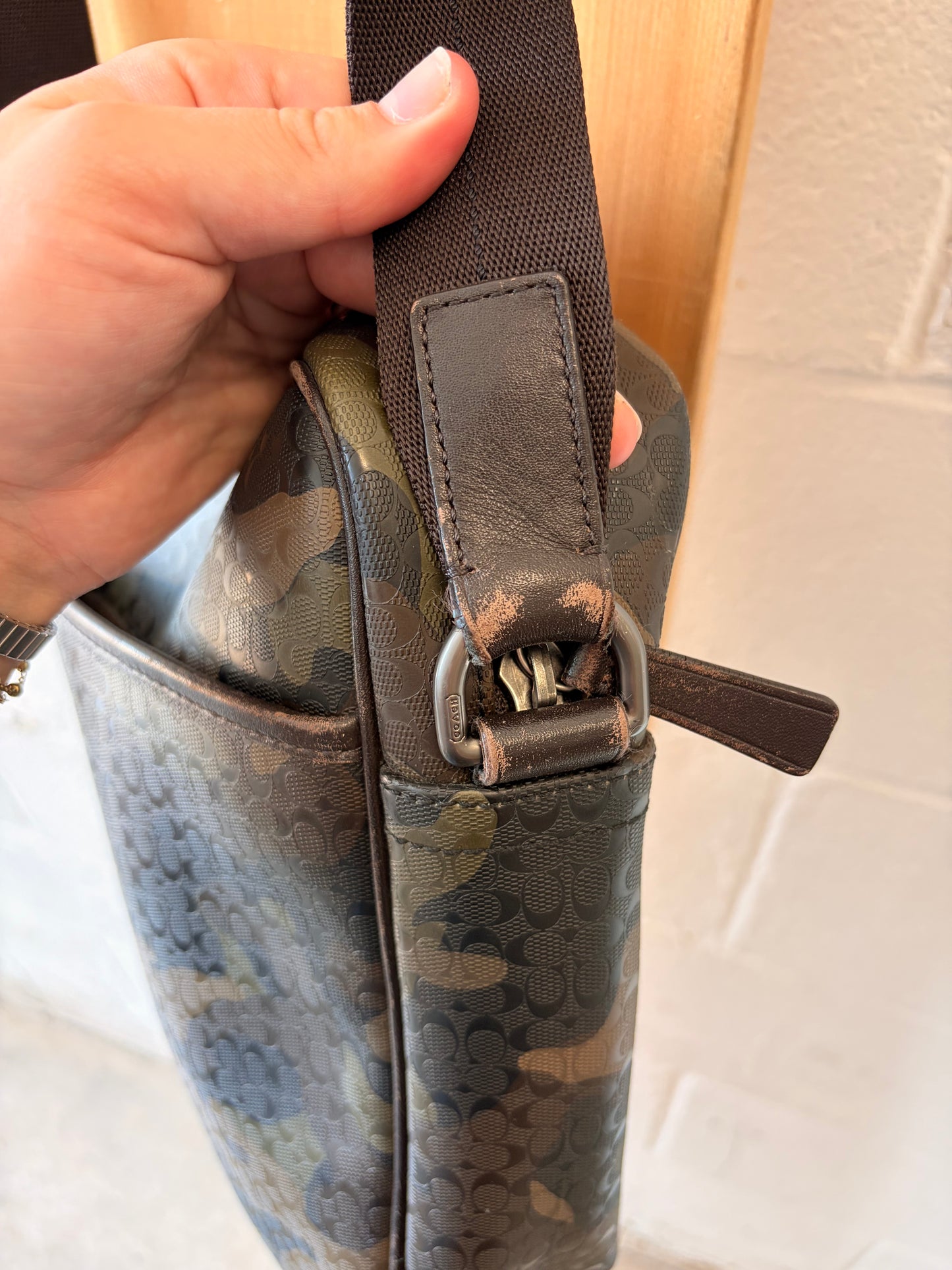 Coach Camo Crossbody Bag