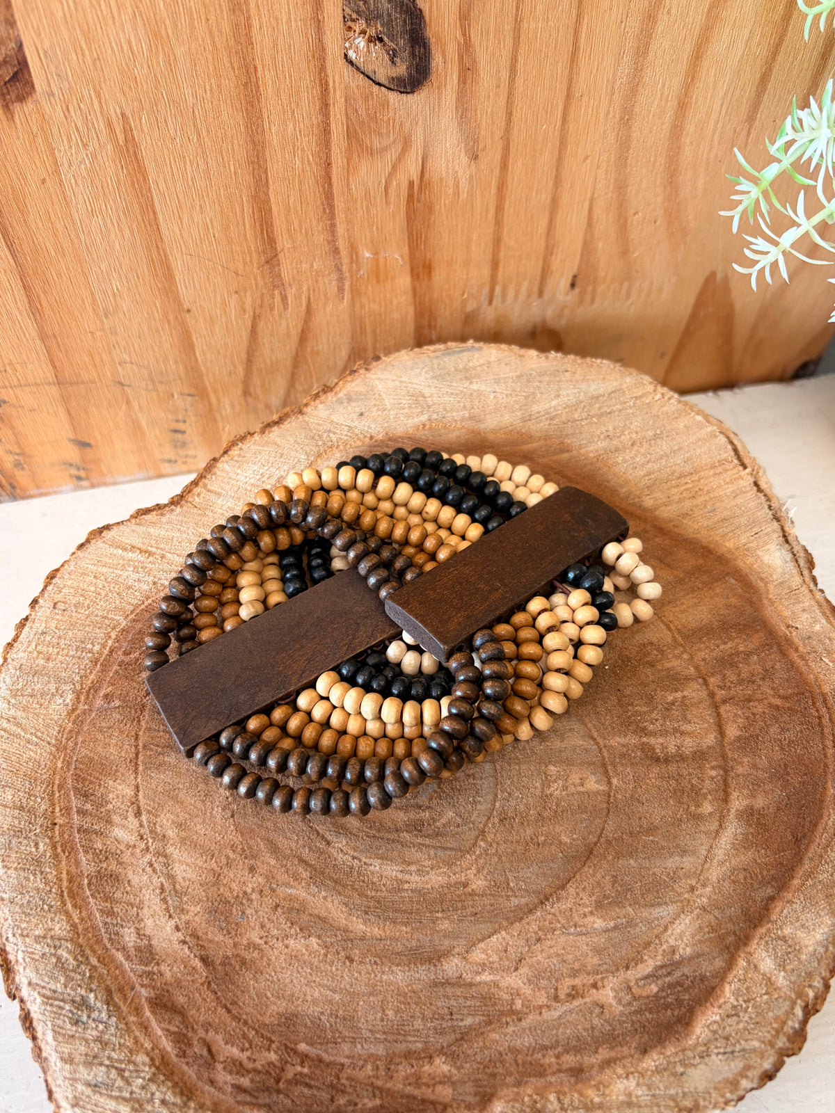 Wooden Beaded Bracelet