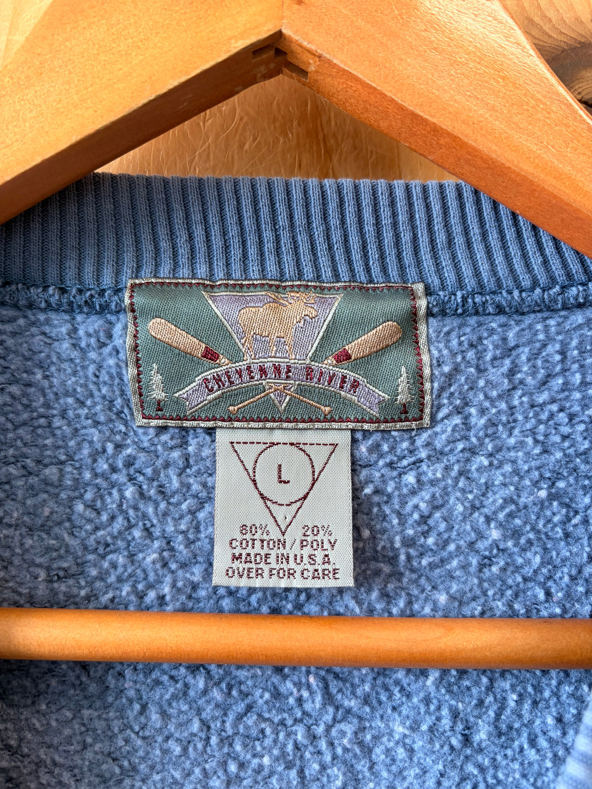 Vtg Duck Embroidered Crewneck : L