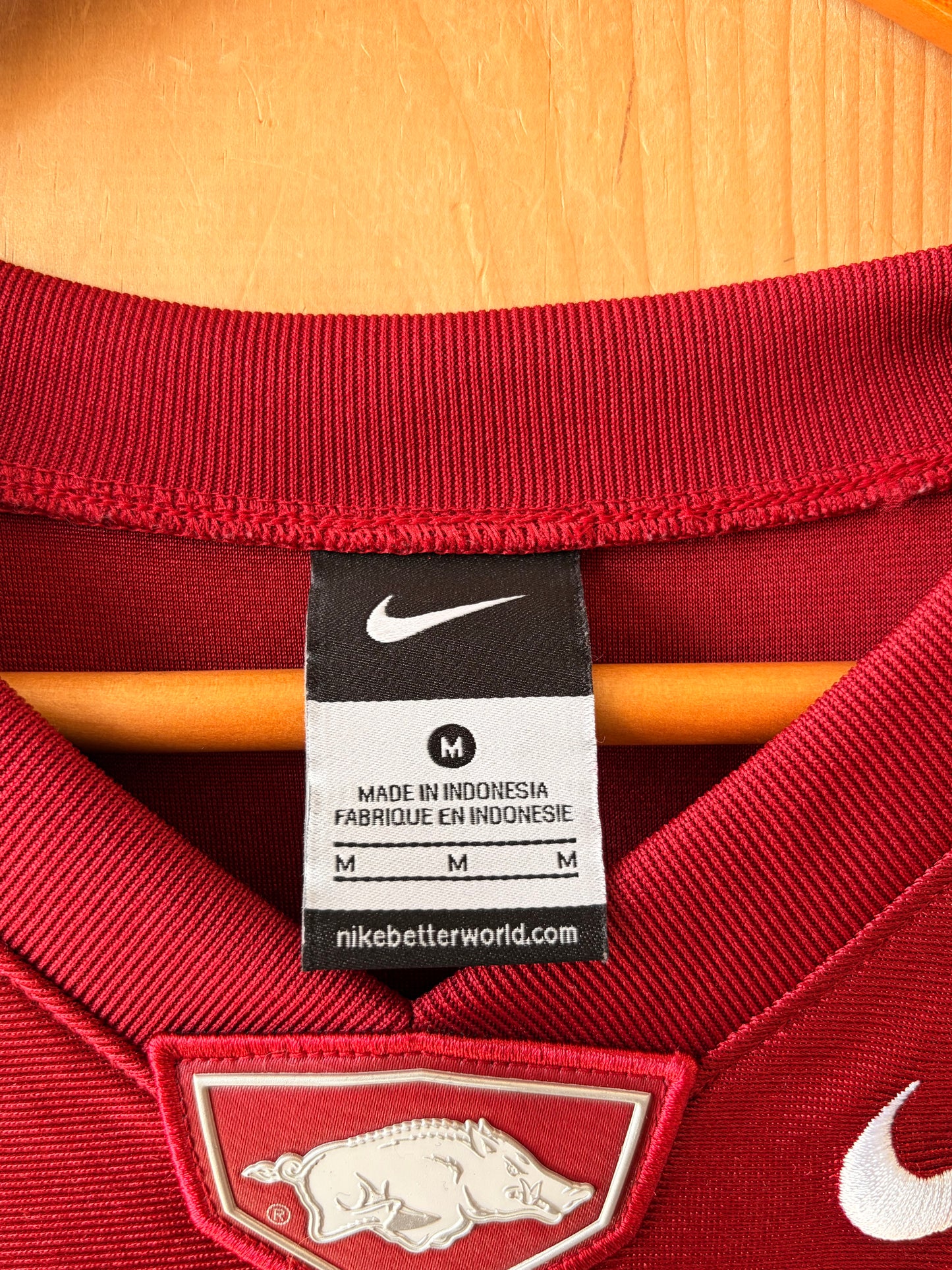 Nike Arkansas Jersey : M
