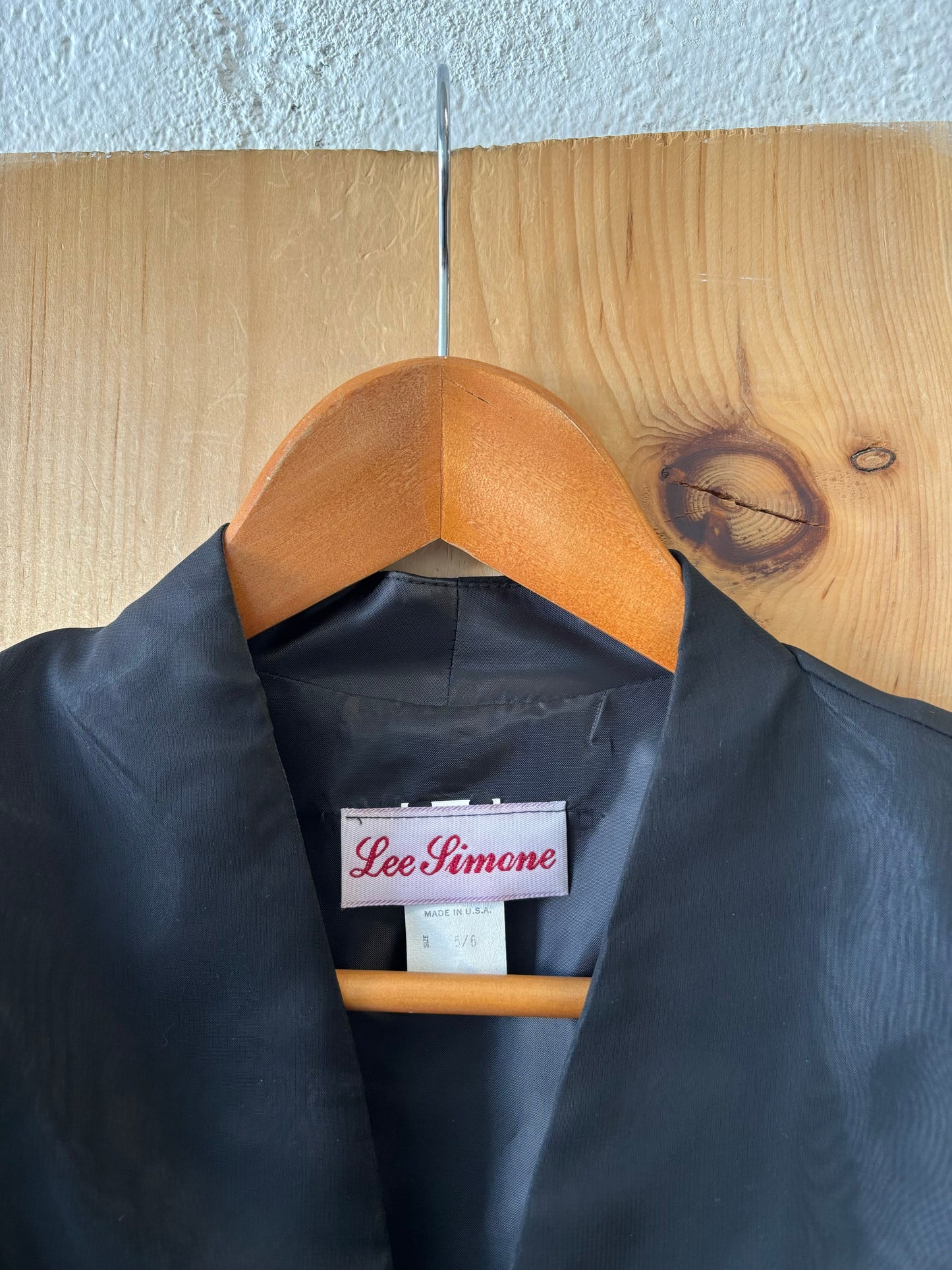 Vtg Cropped Sheer Puff Sleeve Jacket : 5/6
