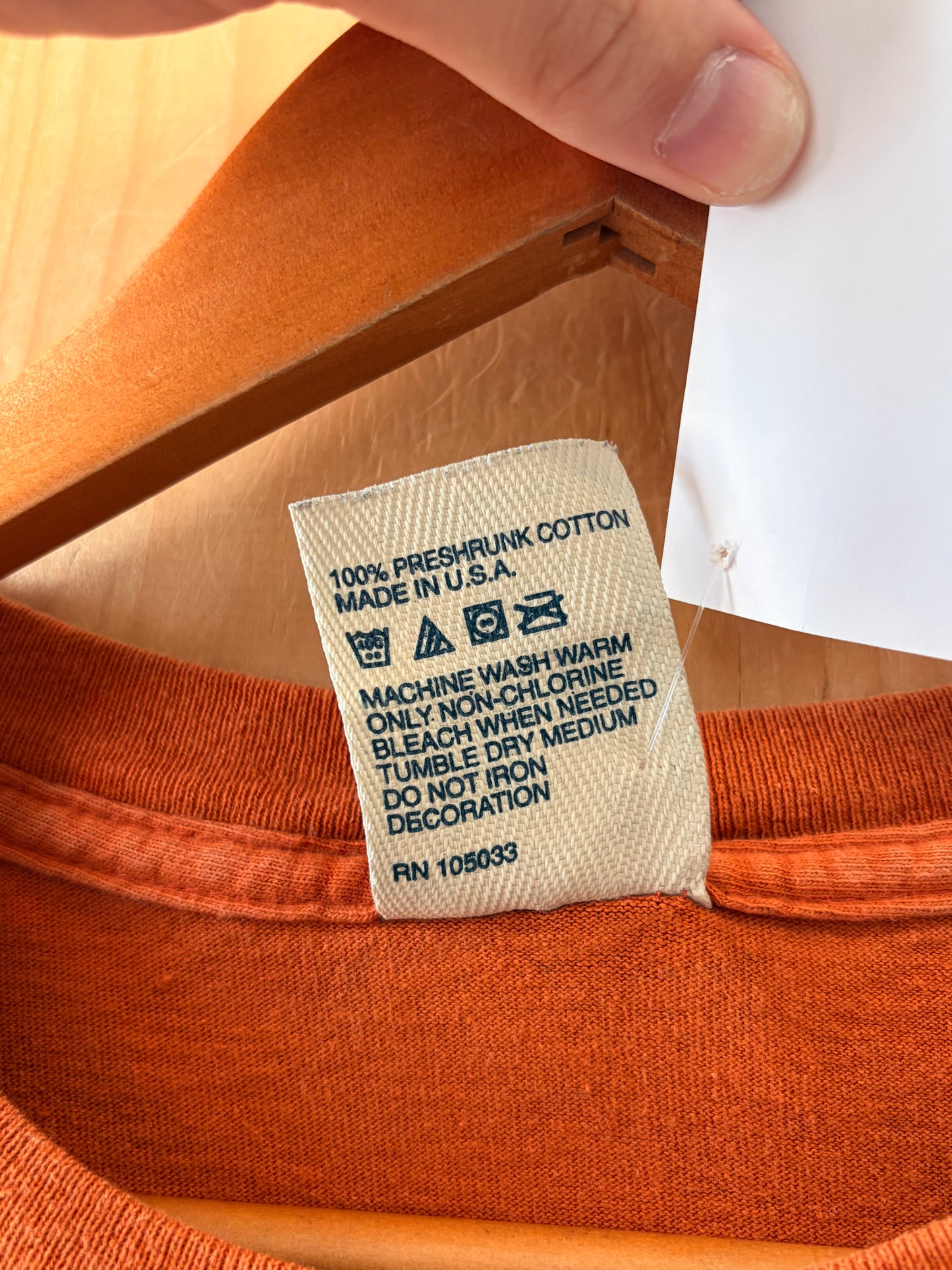 Vtg Single Stitch Willie Nelson Tee : L