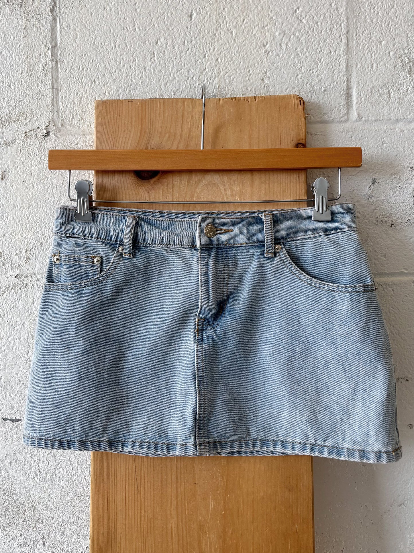 Denim Skirt : S