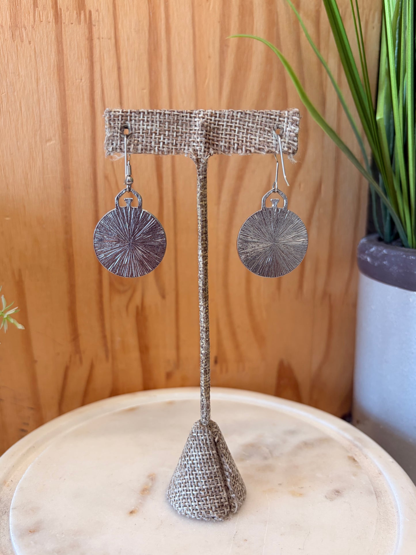 Pocket Watch Earrings