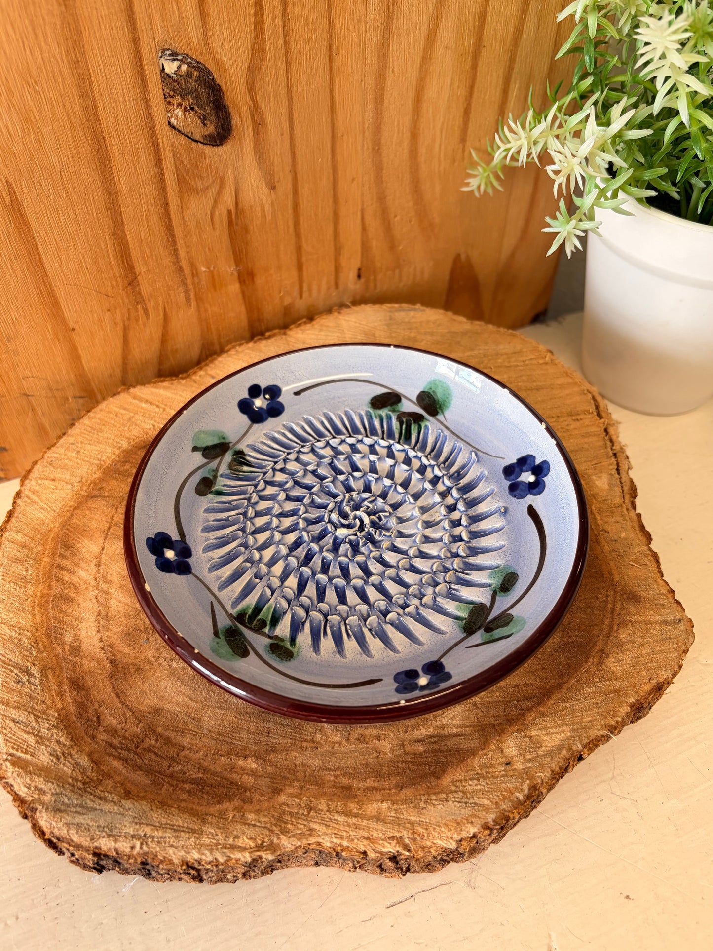 Handmade Little Textured Plate (Local Pick Up Only)