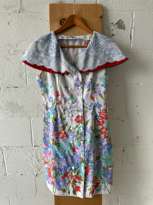 Handmade Floral Dress : S