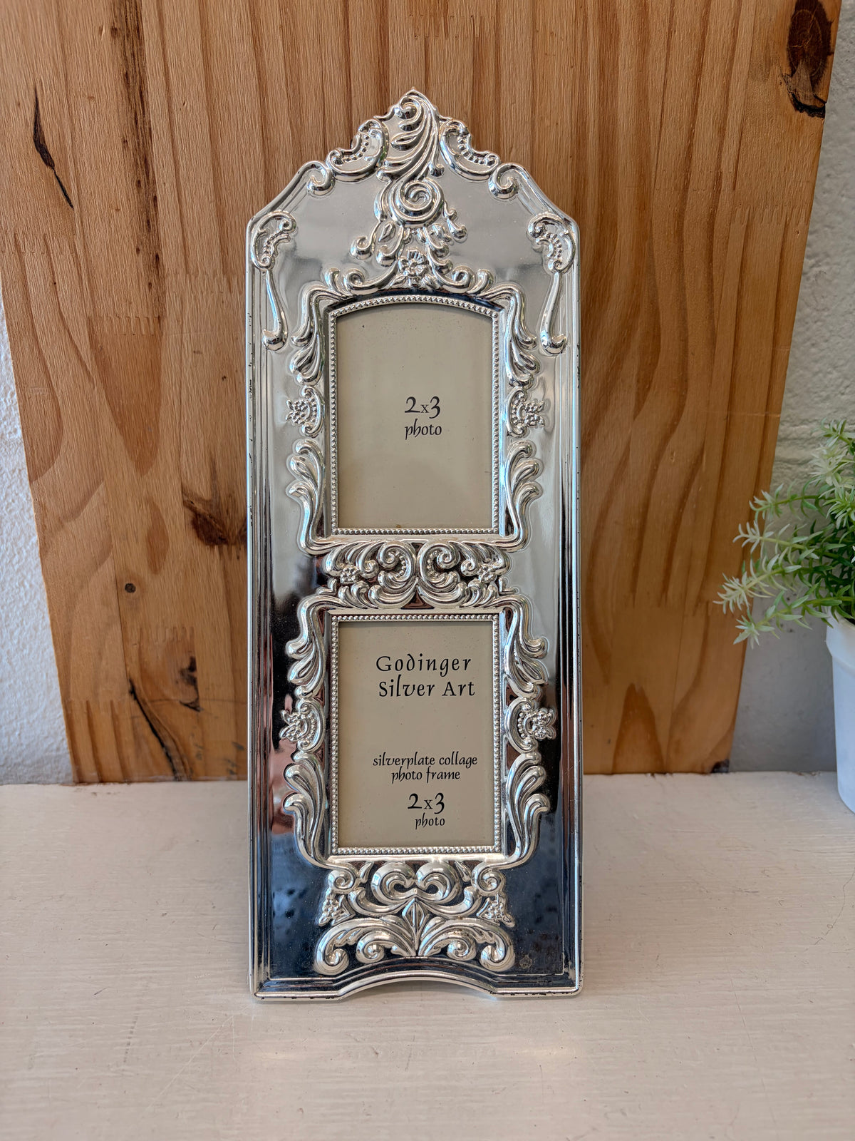 Vtg Godinger Silver Collage Photo Frame (Local Pic Up Only)