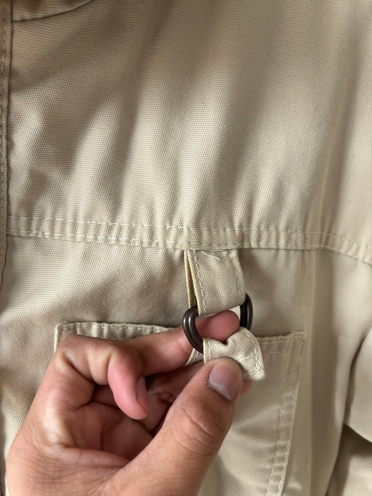 Vtg 80’s Sherpa Lined Hooded Trench Coat : ~M/L