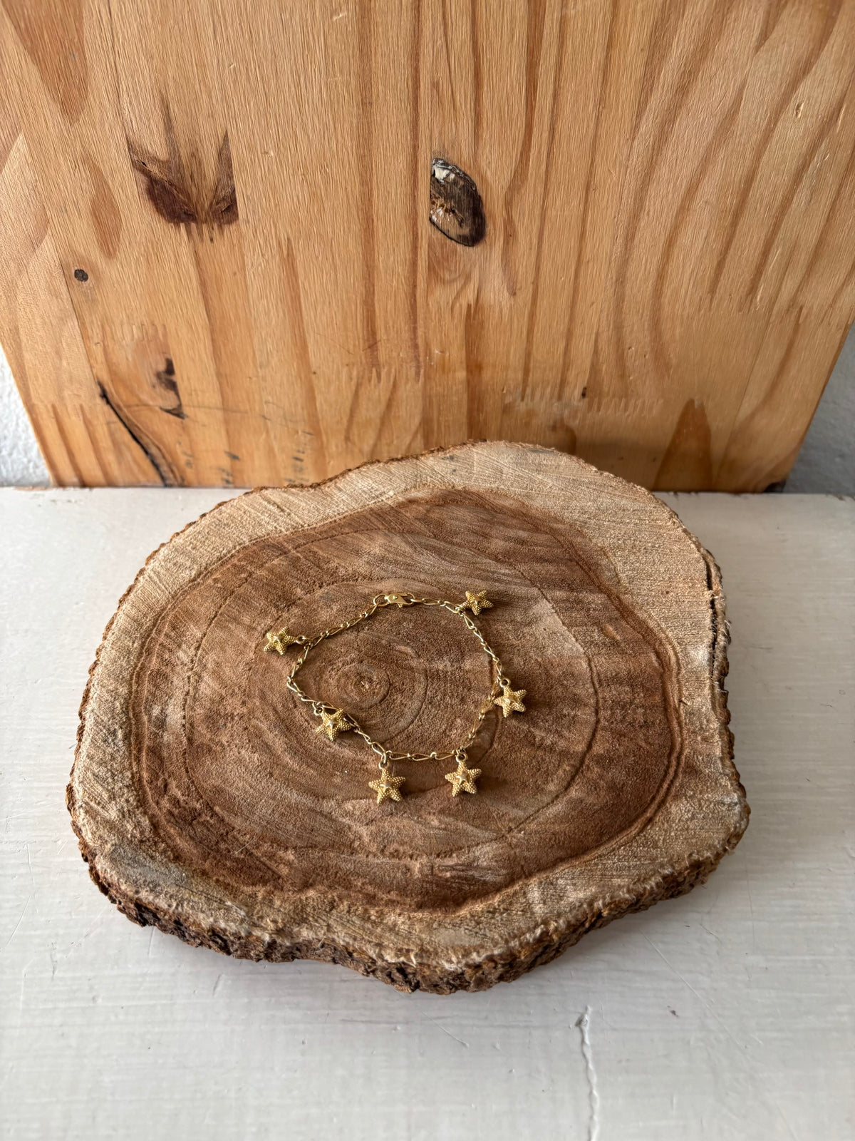 Star Charm Bracelet : 7”
