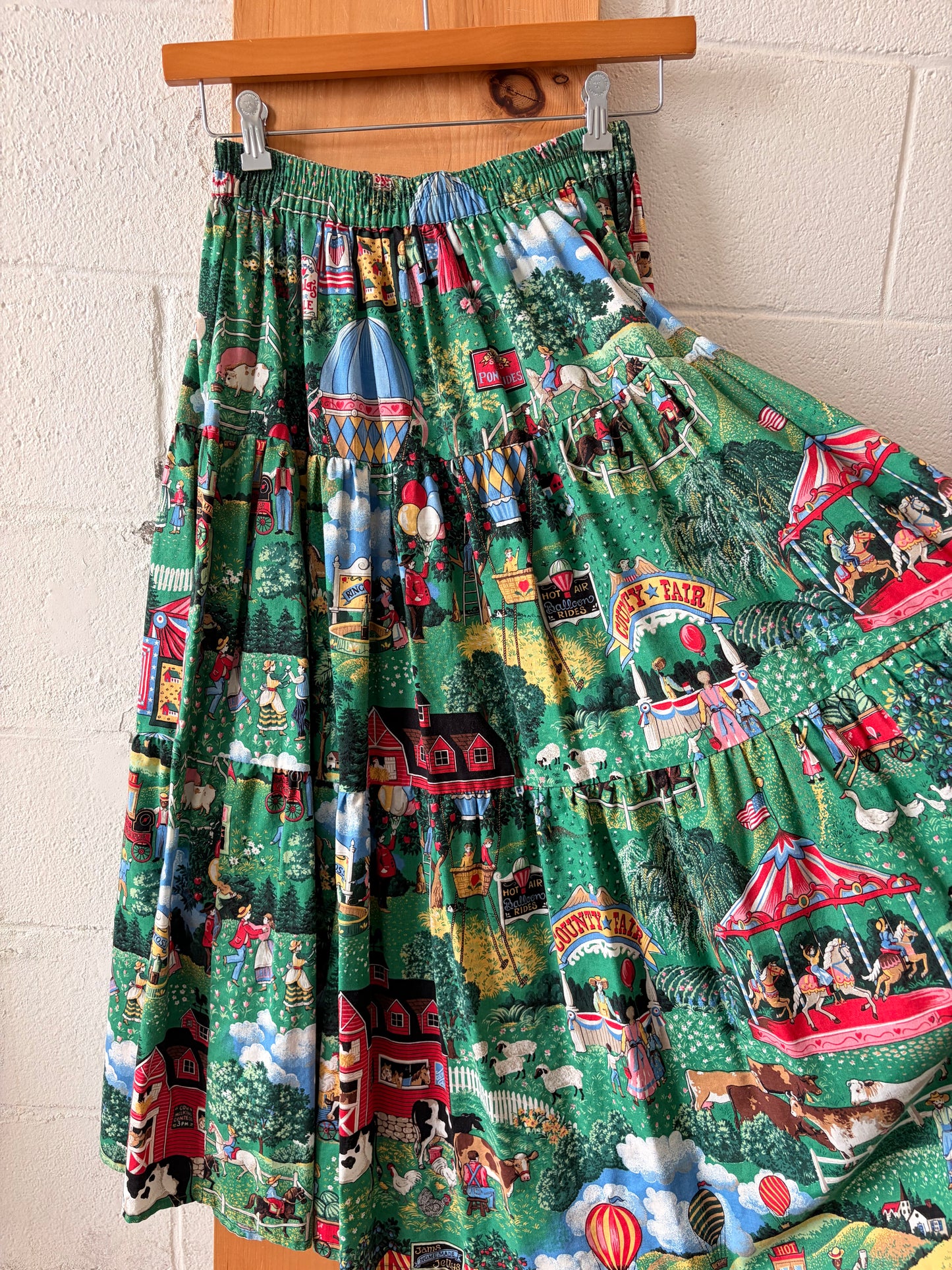 Handmade County Fair Skirt : S/M