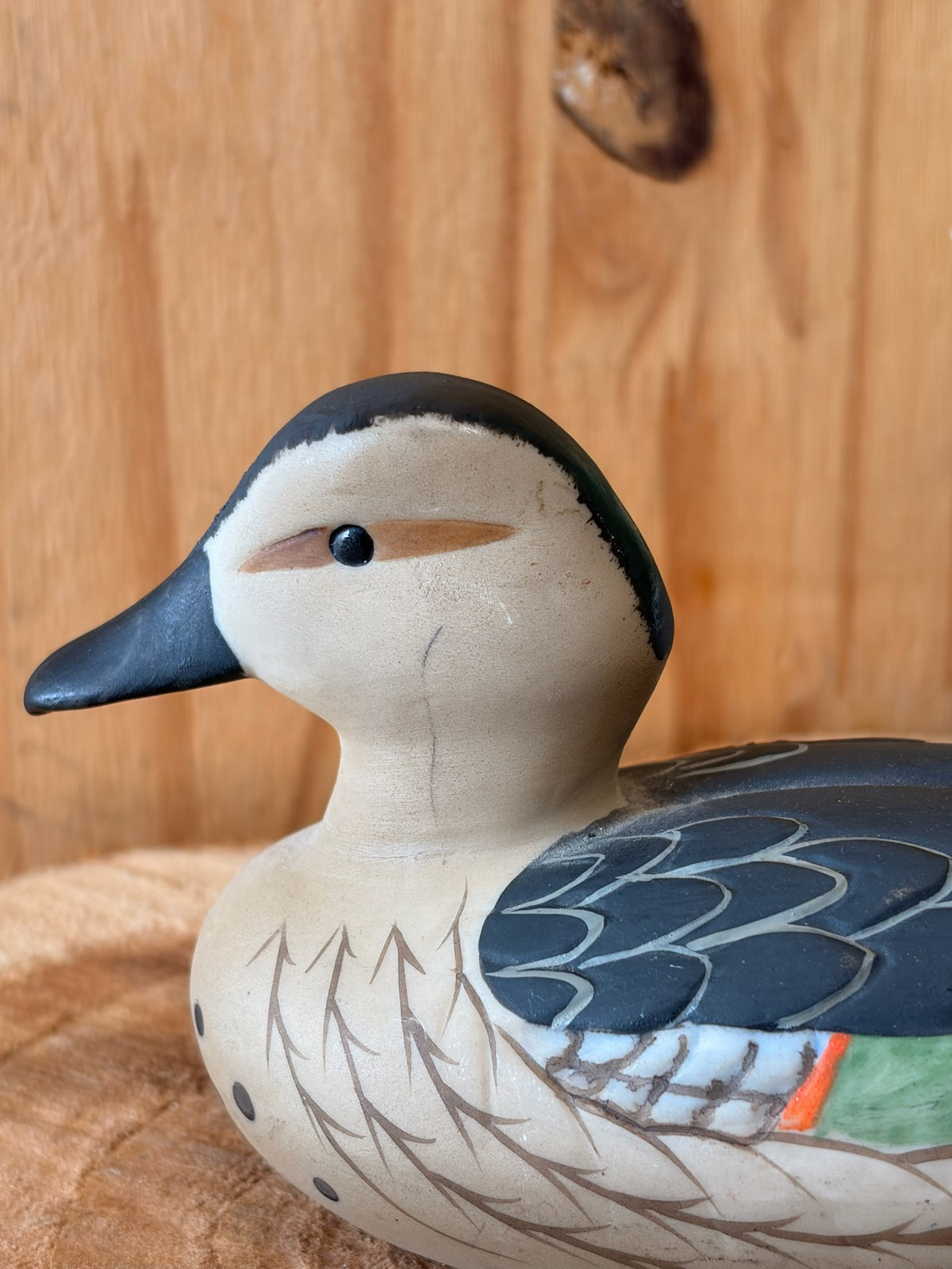 Small Ceramic Painted Duck (Local Pick Up Only)