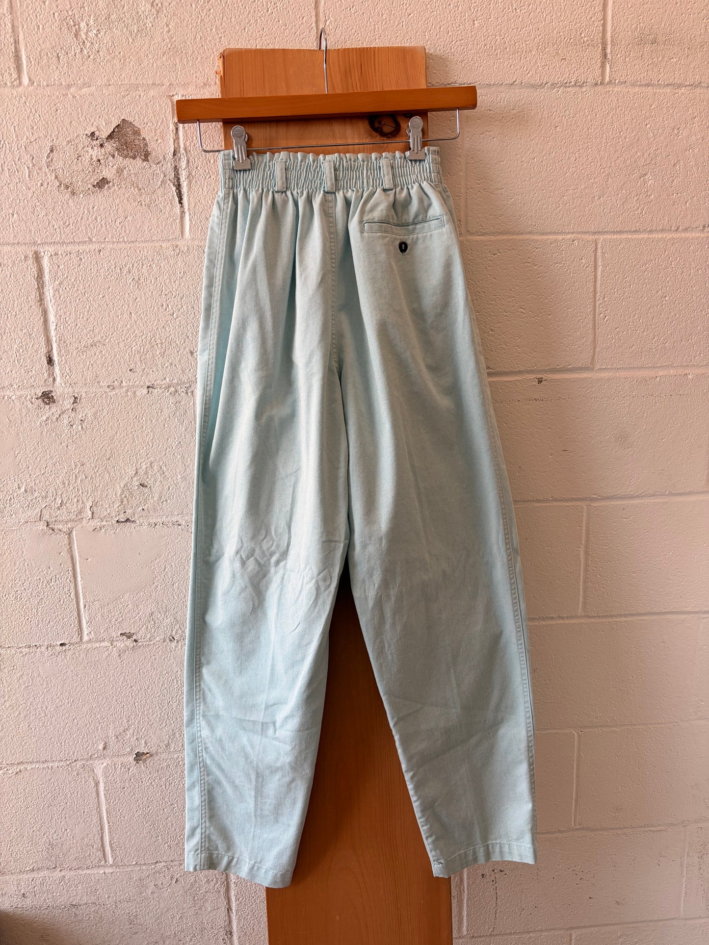 Vtg Blue Trousers : S
