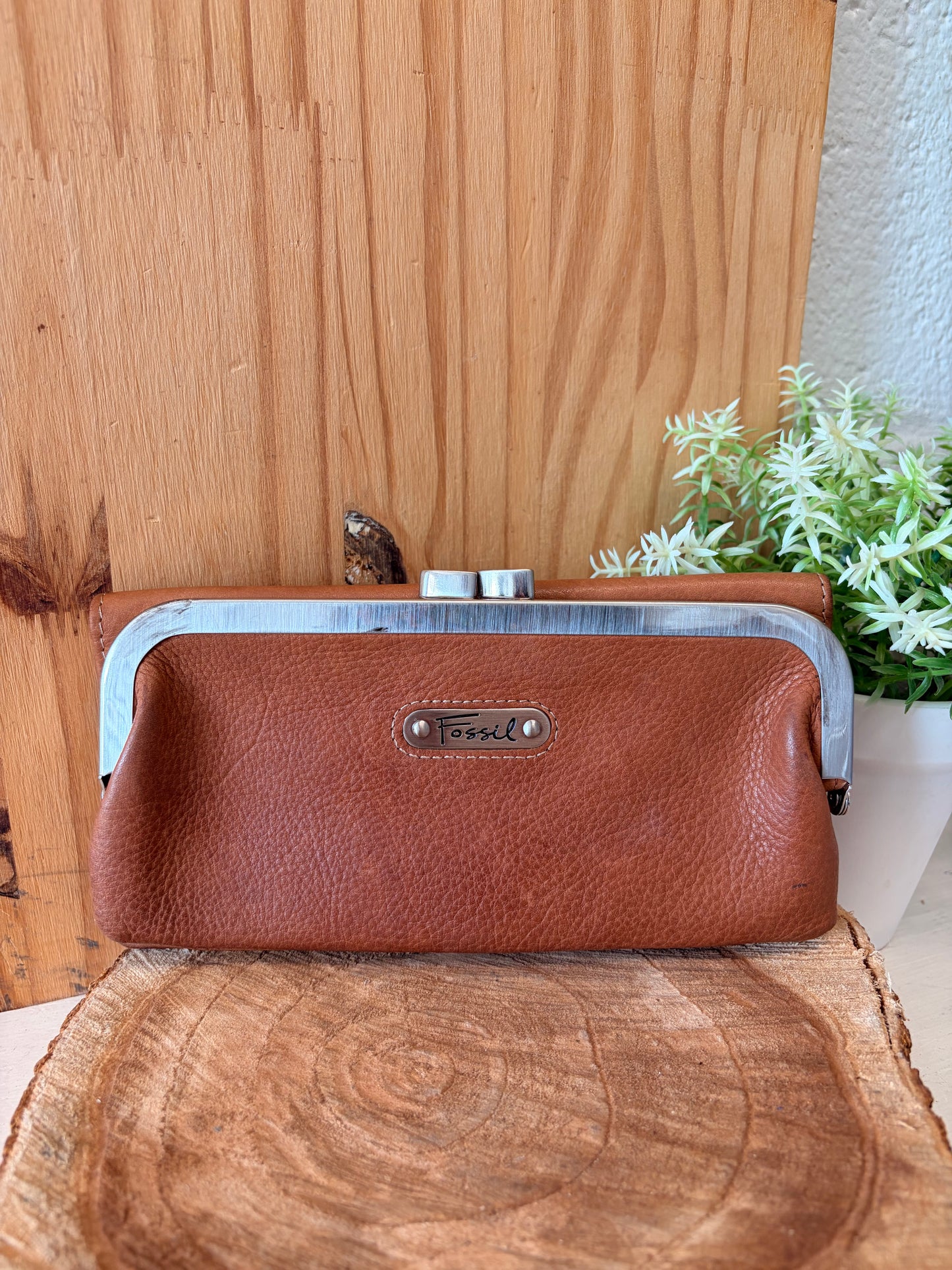 Light Brown Fossil Wallet