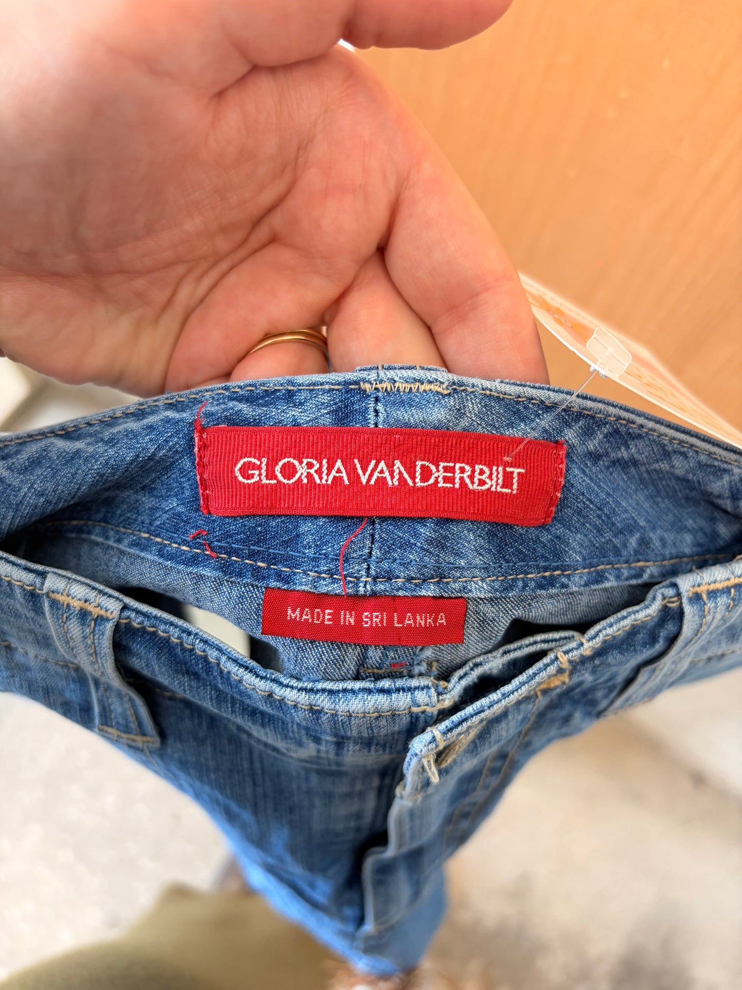 Denim Skort : 34”W