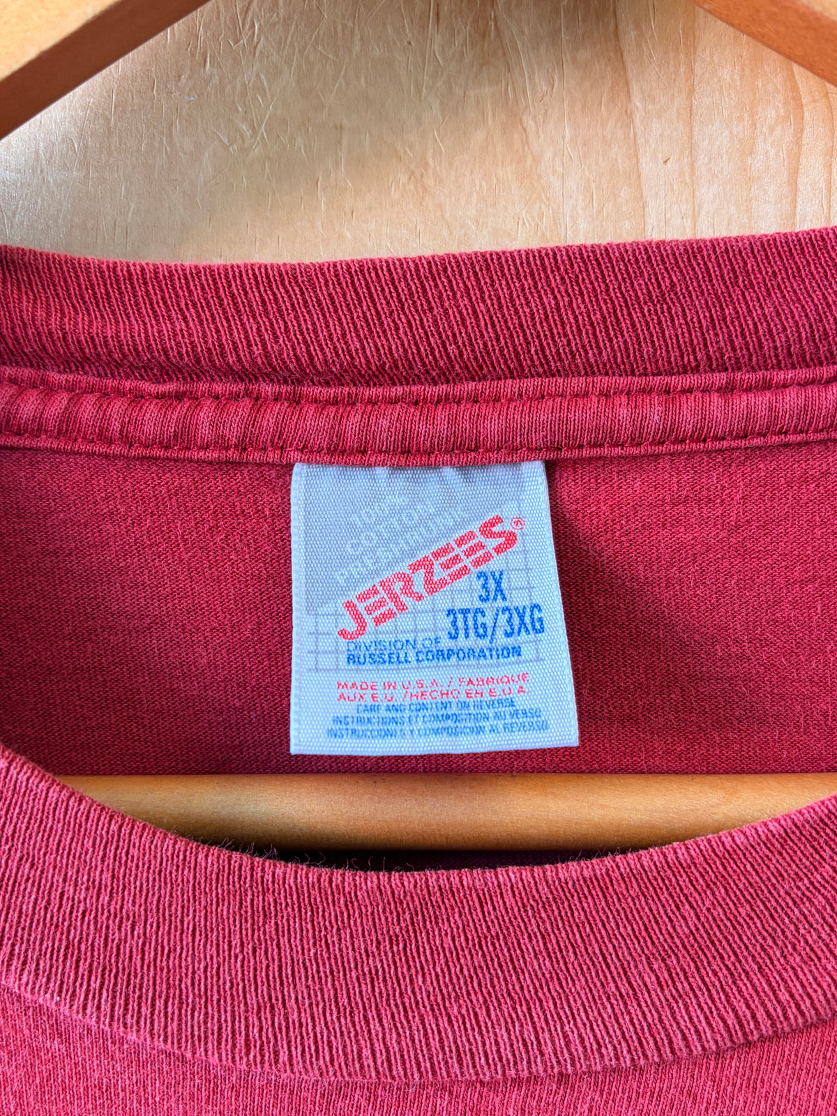 Vtg Embroidered Arkansas Tee : 3X