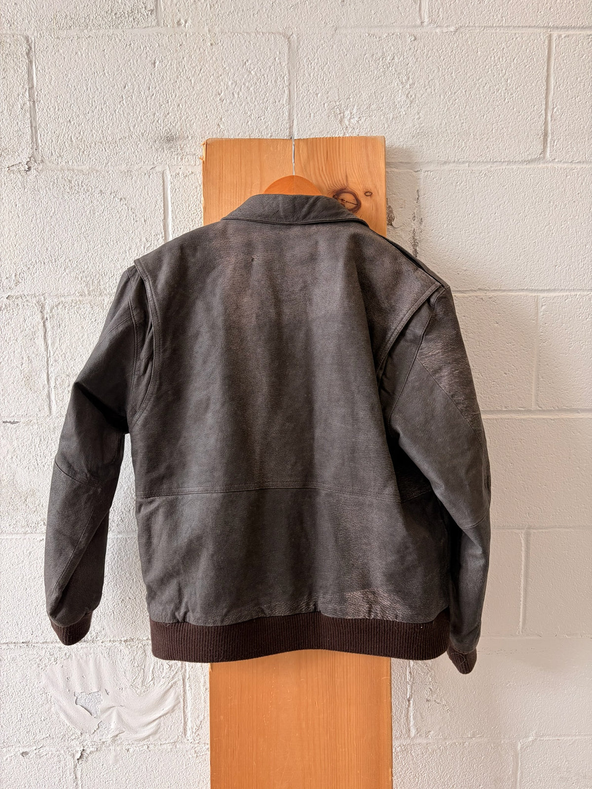 Vtg London Fog Leather Jacket : L/XL