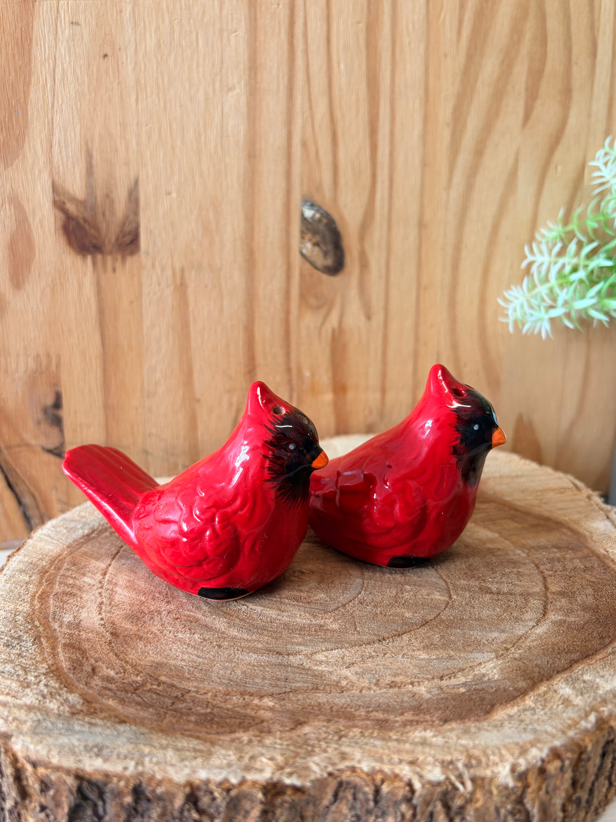 Cardinal Salt & Pepper Shakers (Local Pick Up Only)