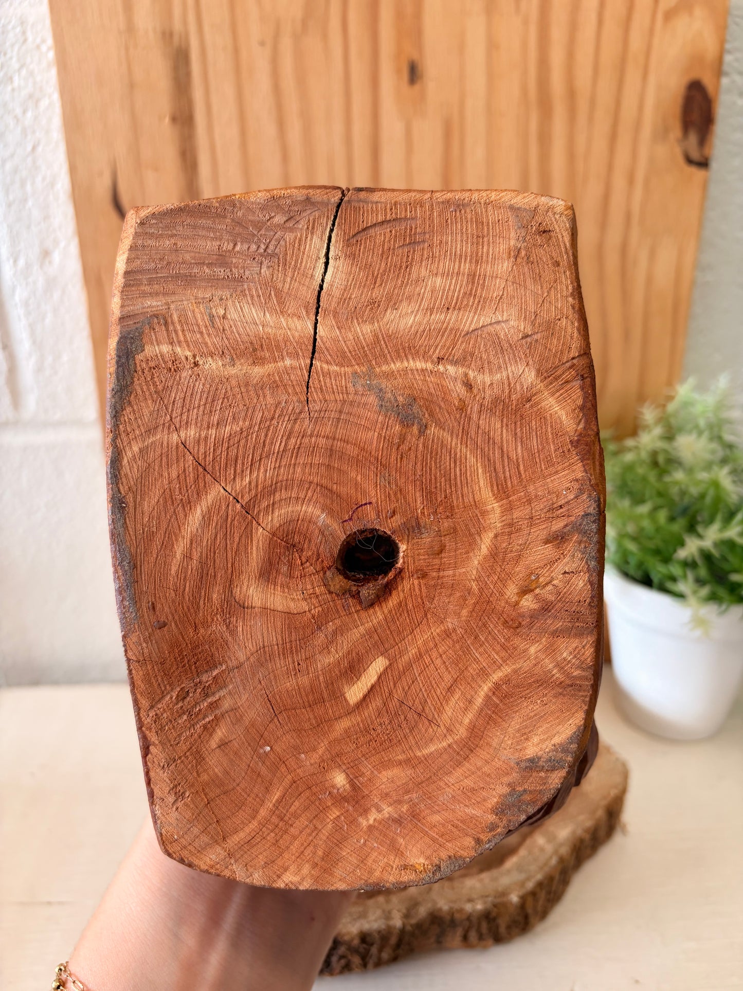 Carved Wooden Wolf Figure (Local Pick Up Only)