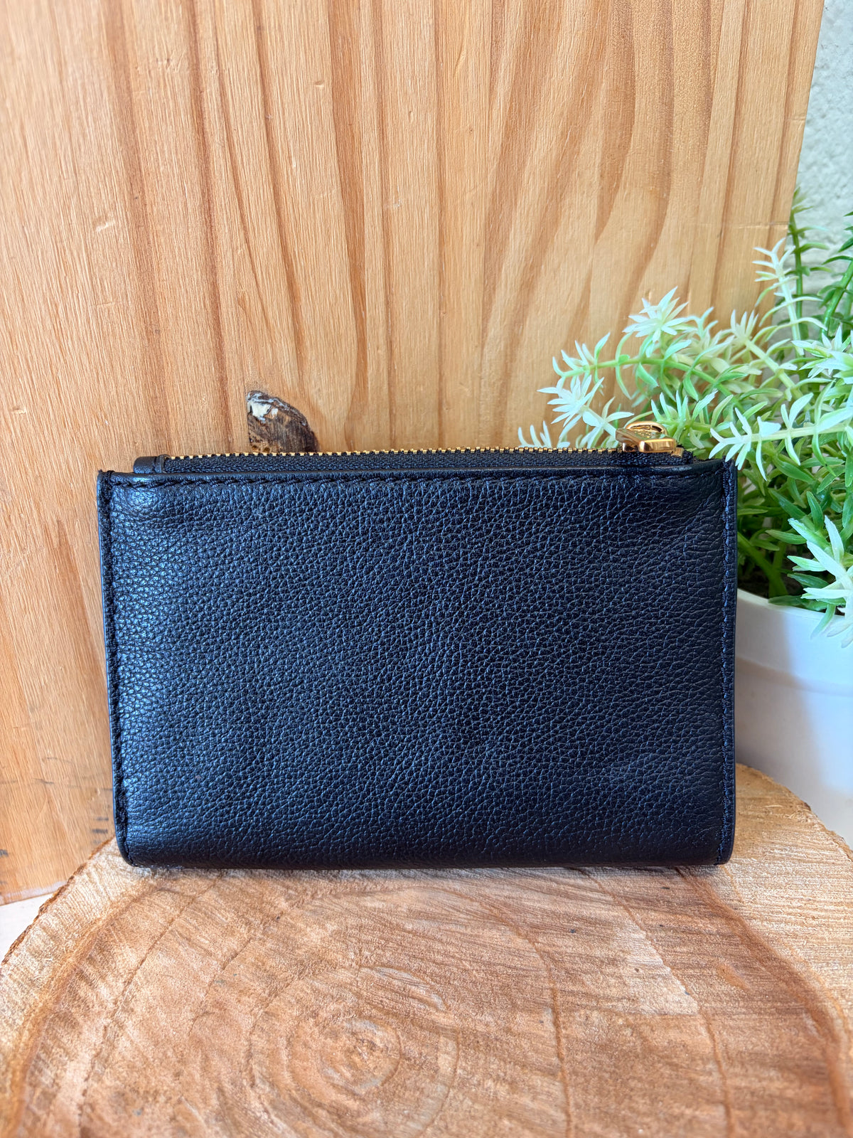 Black Fossil Emery Wallet