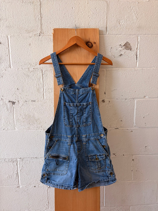 Vtg Denim Shortalls : Juniors 7