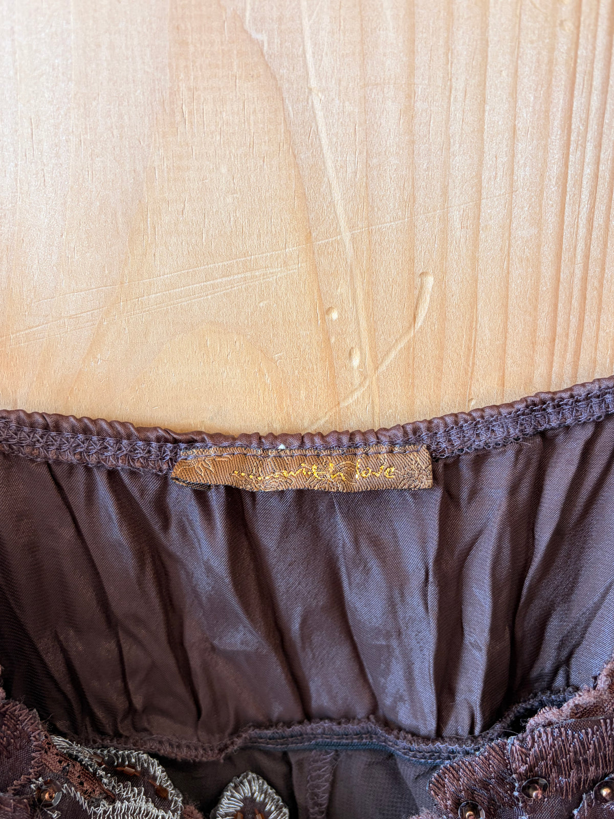 Brown Rosette Fairy Tank : M/L