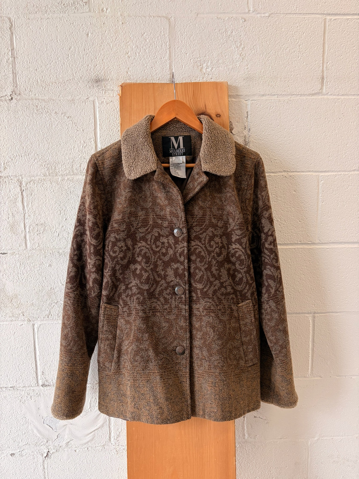 Cozy Paisley Autumn Jacket : S