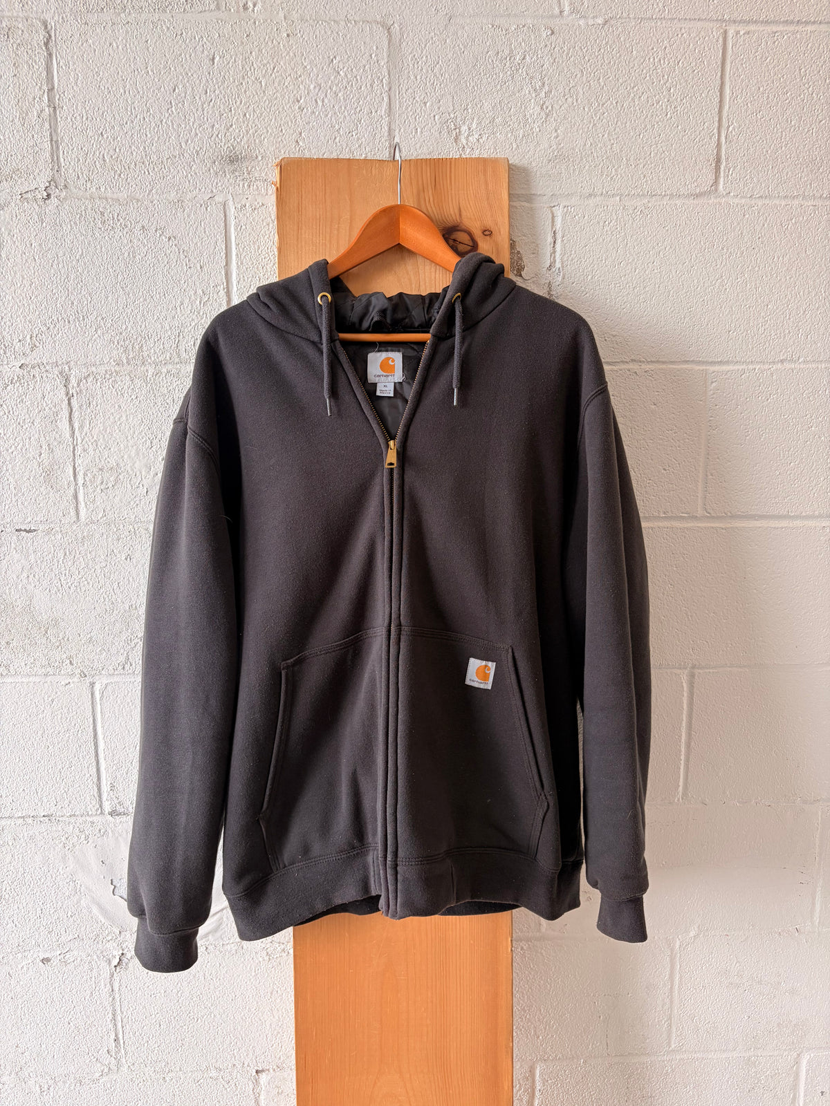 Carhartt Quilt-Lined Zip Up Hoodie : XL