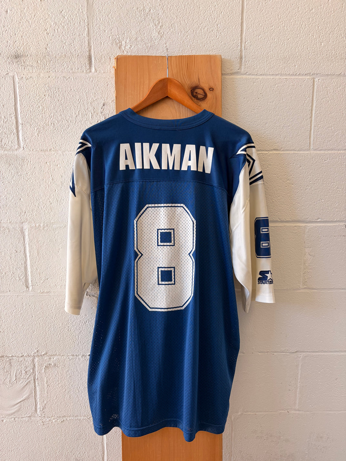 90’s Starter Dallas Cowboys Troy Aikman Jersey : XL (As Is)