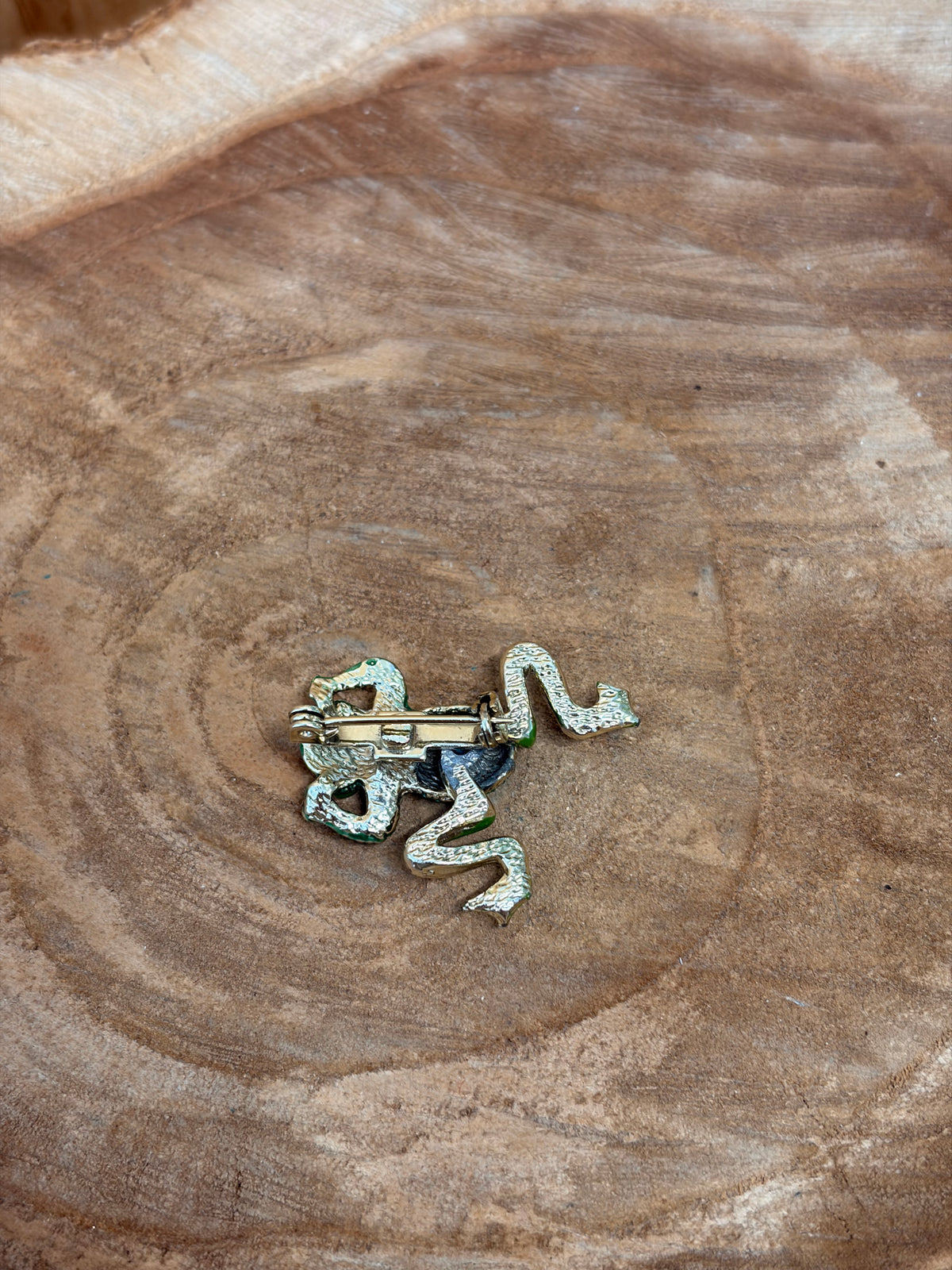 Little Articulated Frog Pin