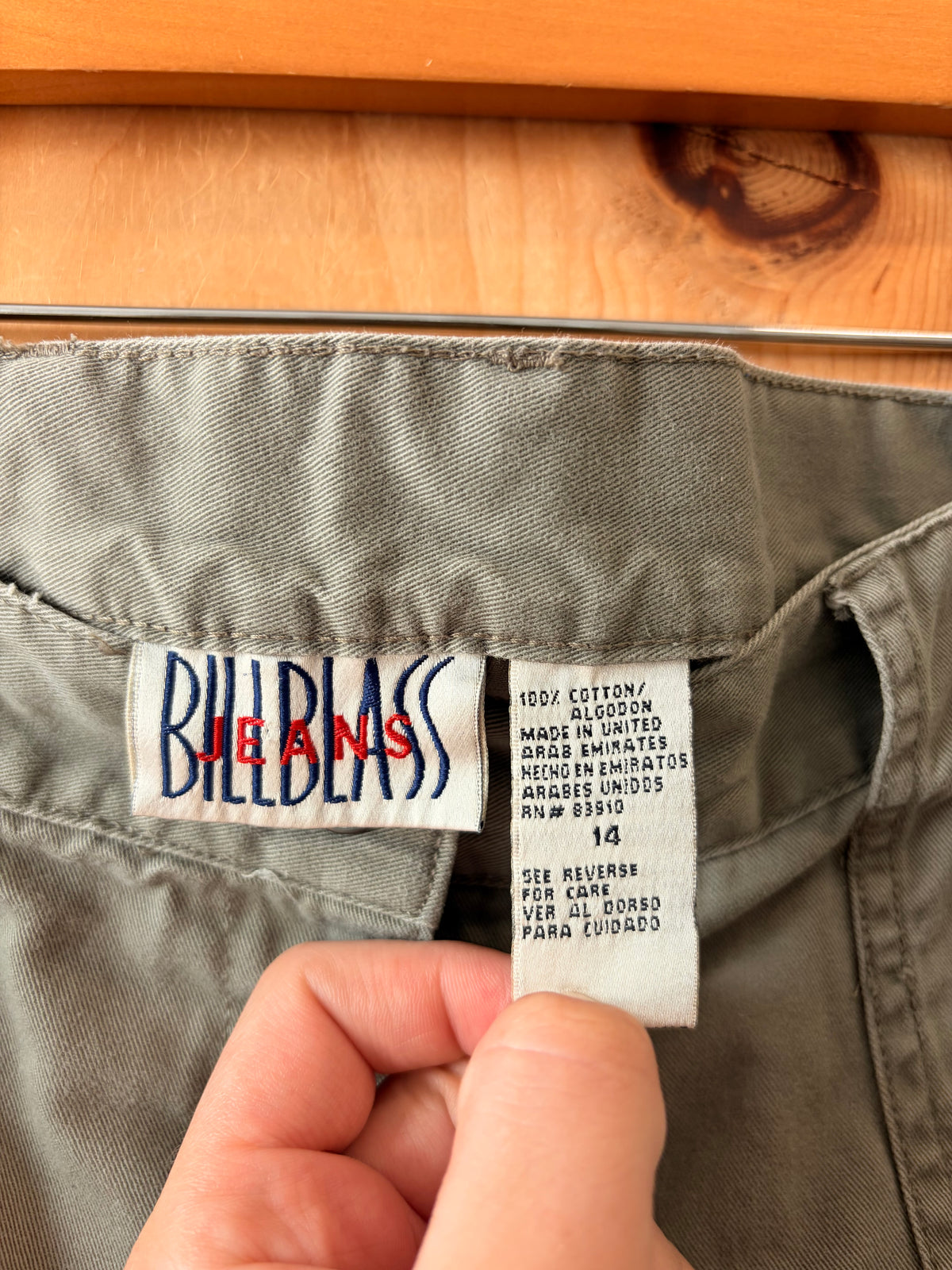 High Waisted Olive Green Shorts : 14