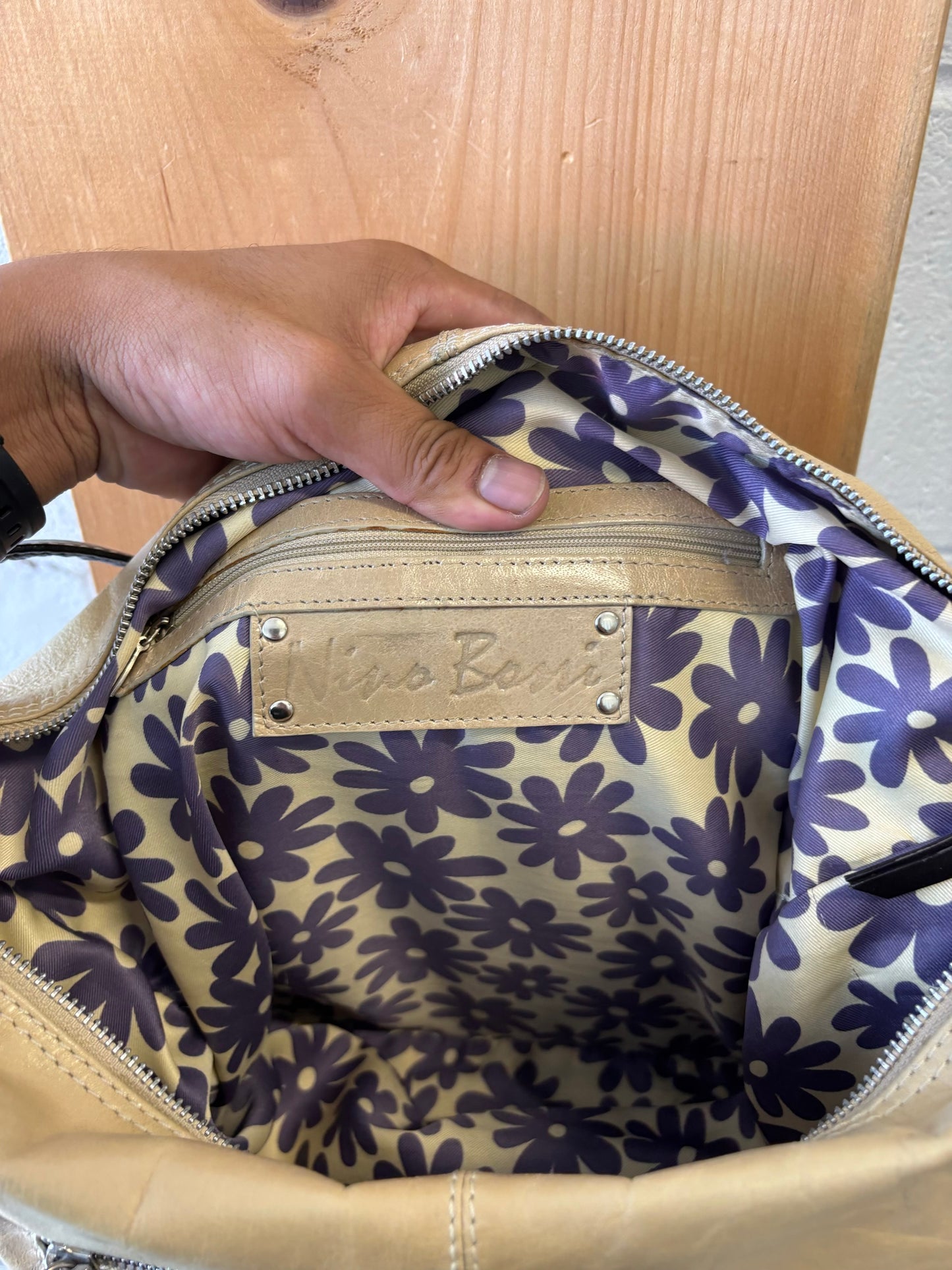Tan Nino Bossi Bag