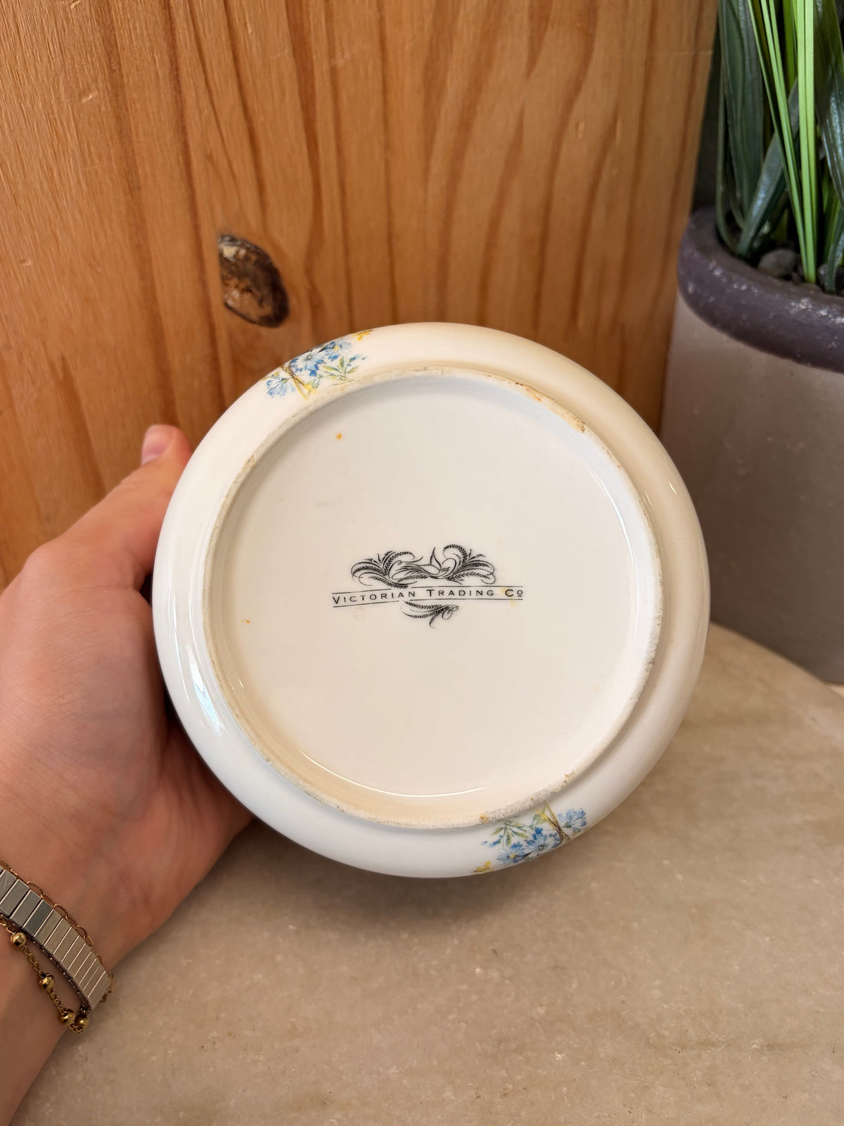Floral Soup Bowl & Lid (Local Pick Up Only)