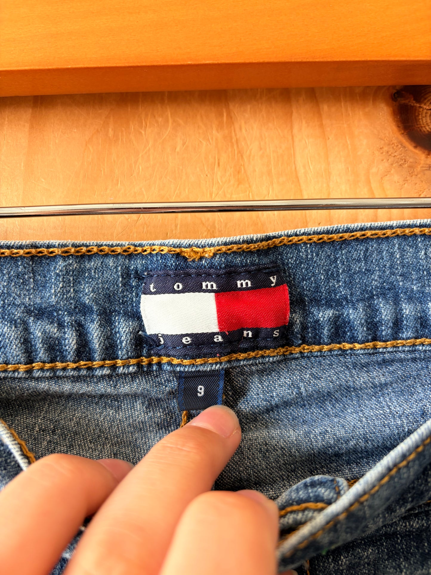 Vtg Tommy Hilfiger Denim Capris : 9