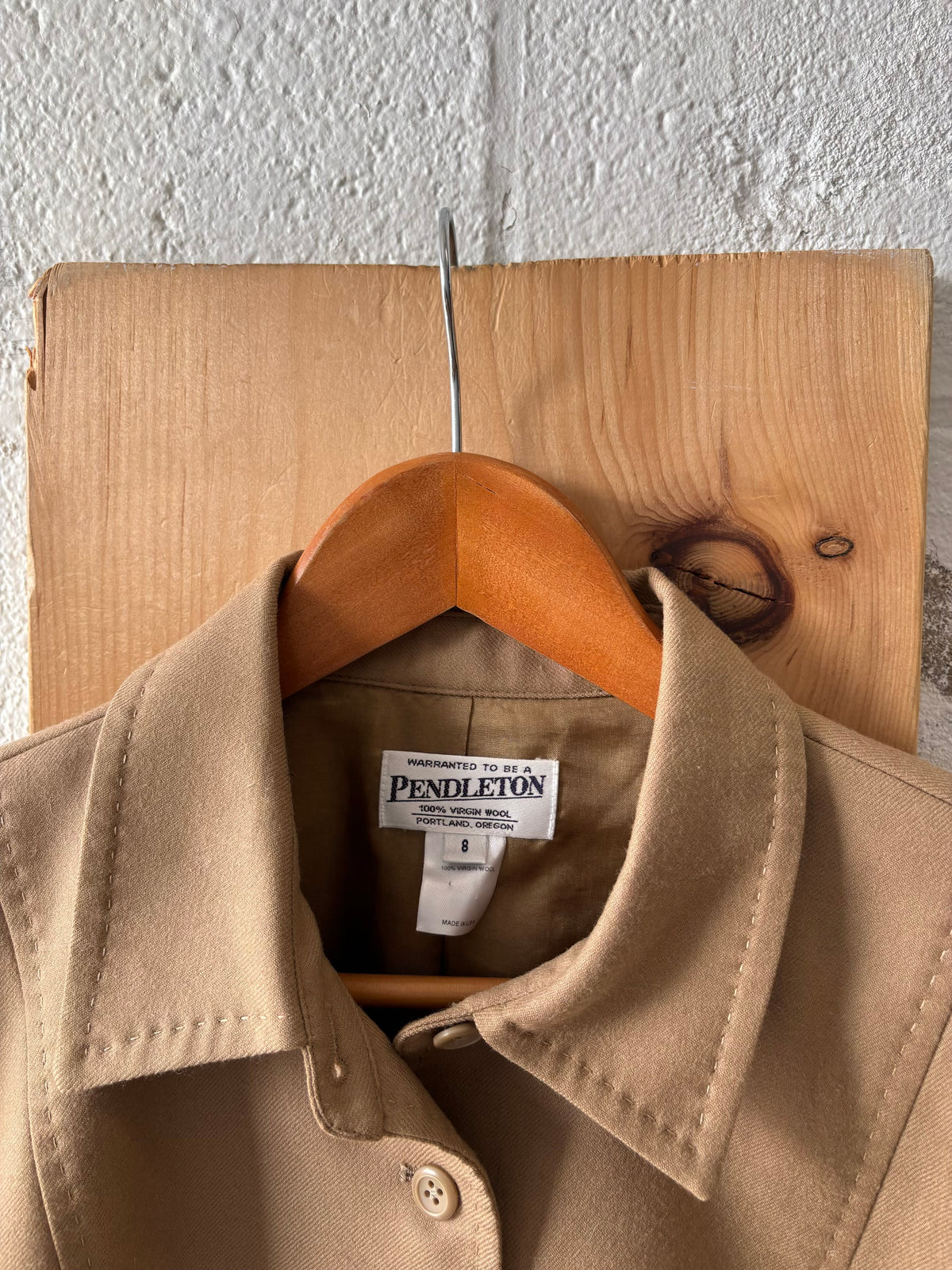 Vtg Pendleton Wool Shacket : 8