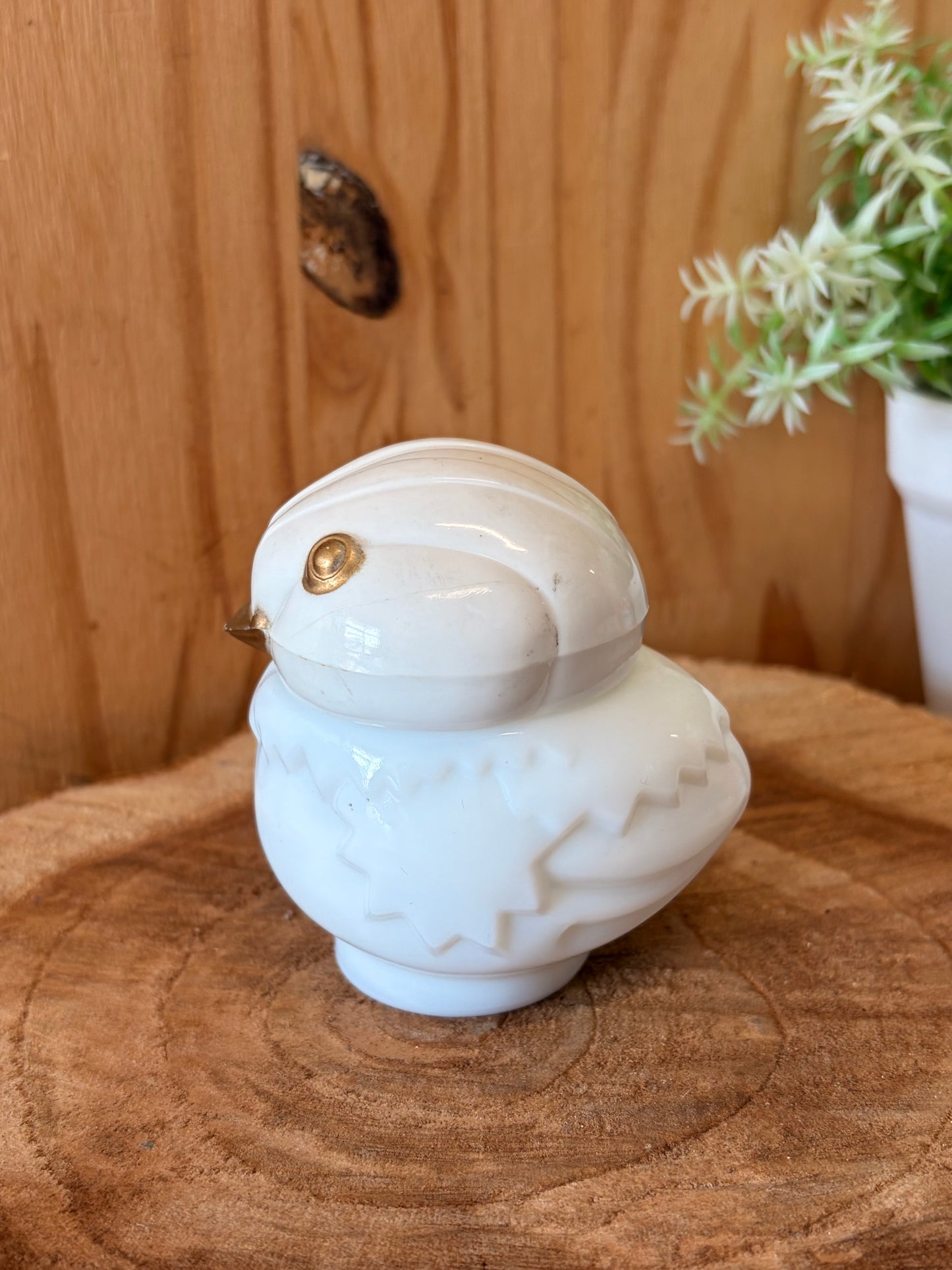Vtg Avon Snowbird Jar