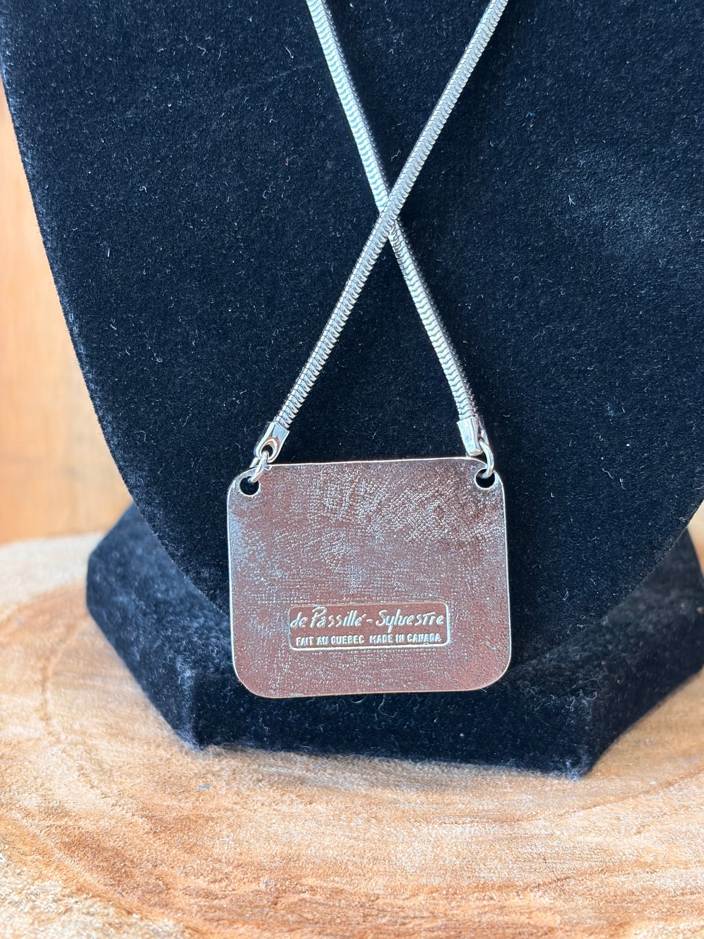 Vtg De Passille Sylvestre Lighthouse Necklace