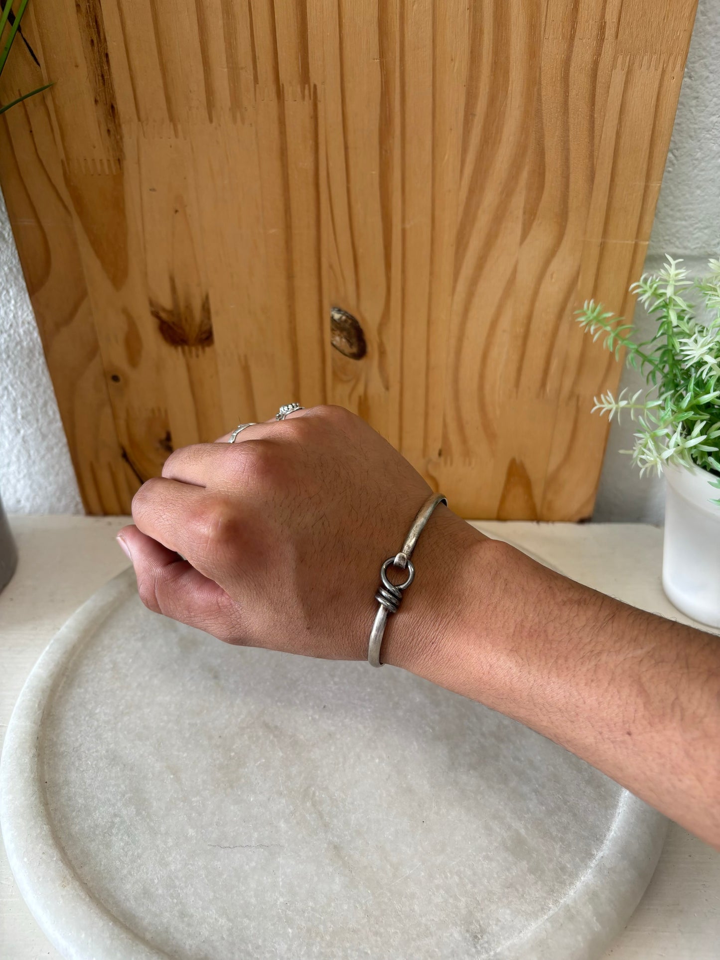 Vtg 925 Silver Bracelet