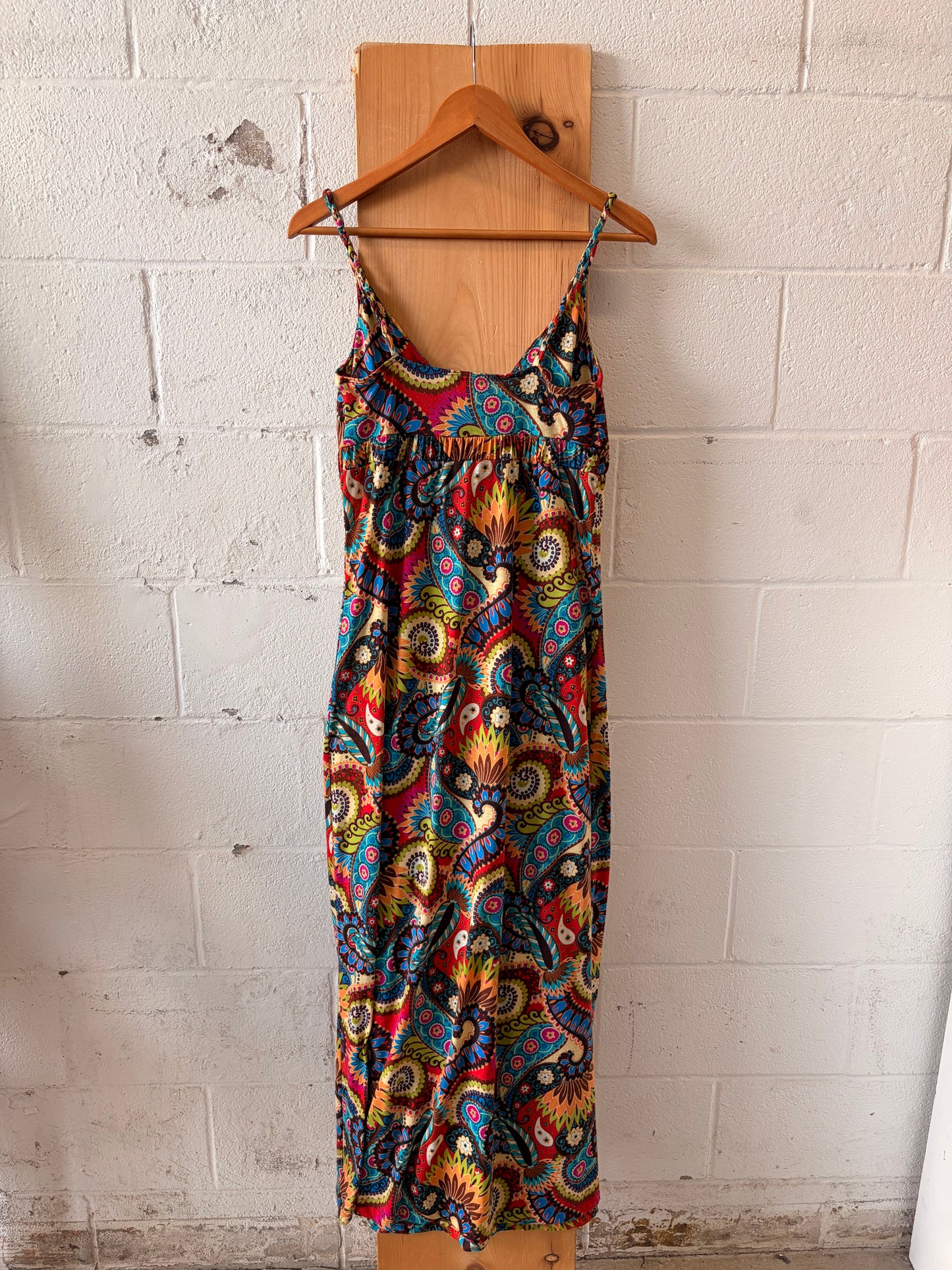 Colorful Boho Maxi Dress : S