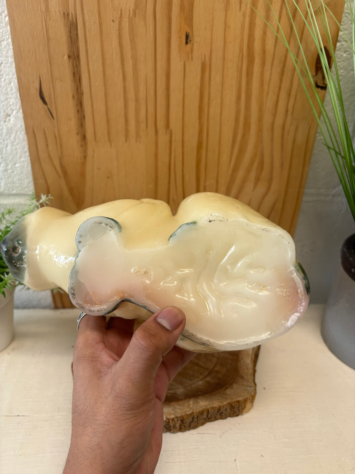 Vtg Cat Candle Figurine (Local Pickup Only)