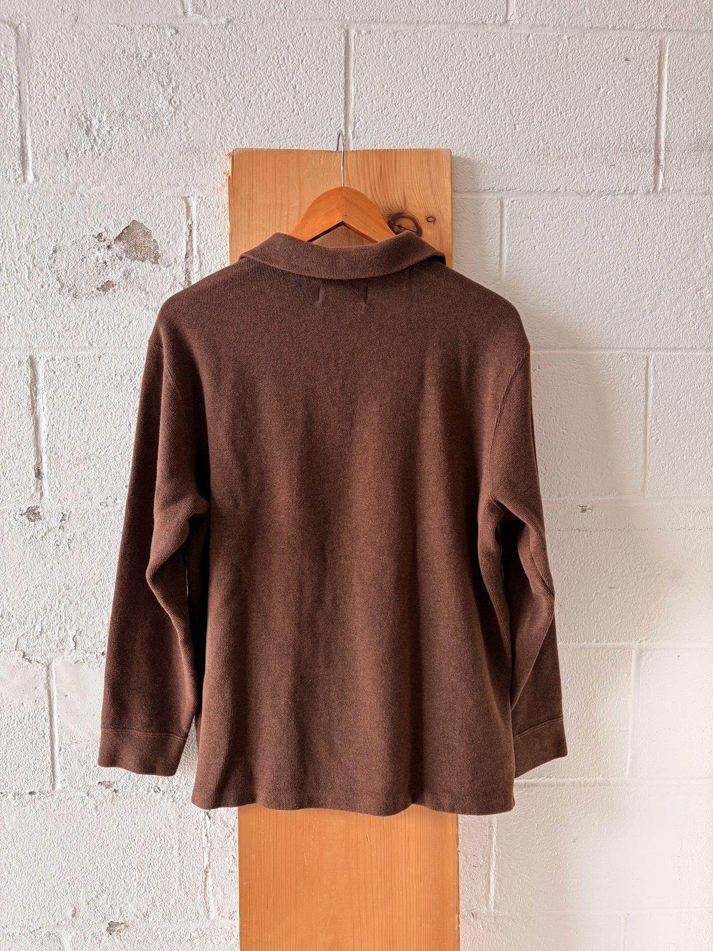 Brown Ralph Lauren Quarter Zip : L