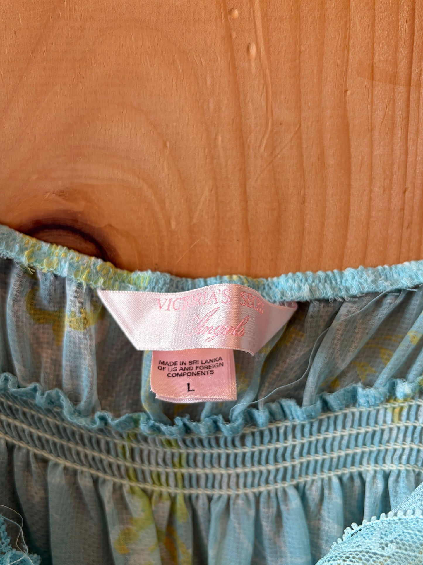 Victoria’s Secret Blue Babydoll Nightgown : L