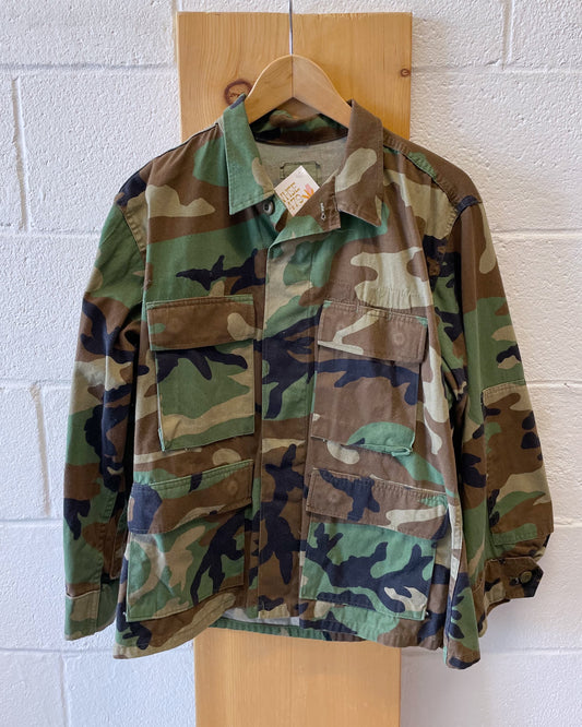 WHSE479 Exclusive Upcycled Camo Jacket : M