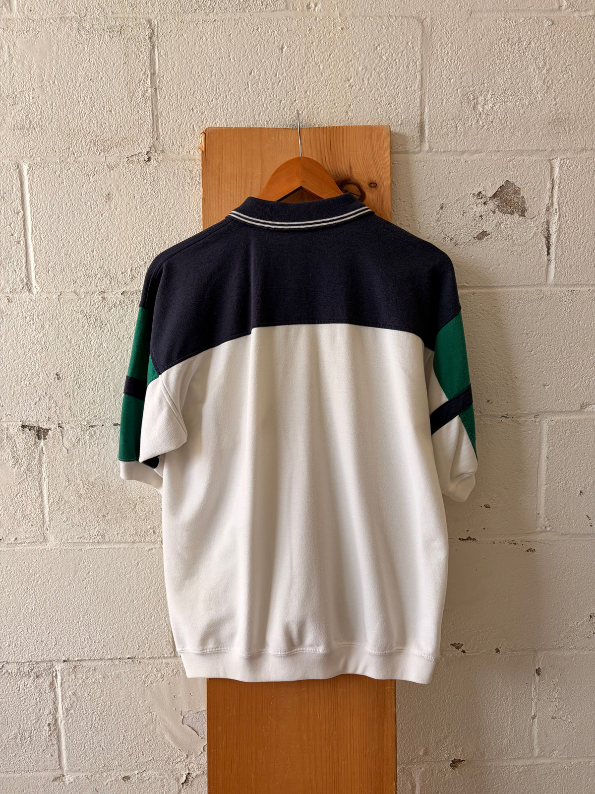 Vtg Color Block Polo : M