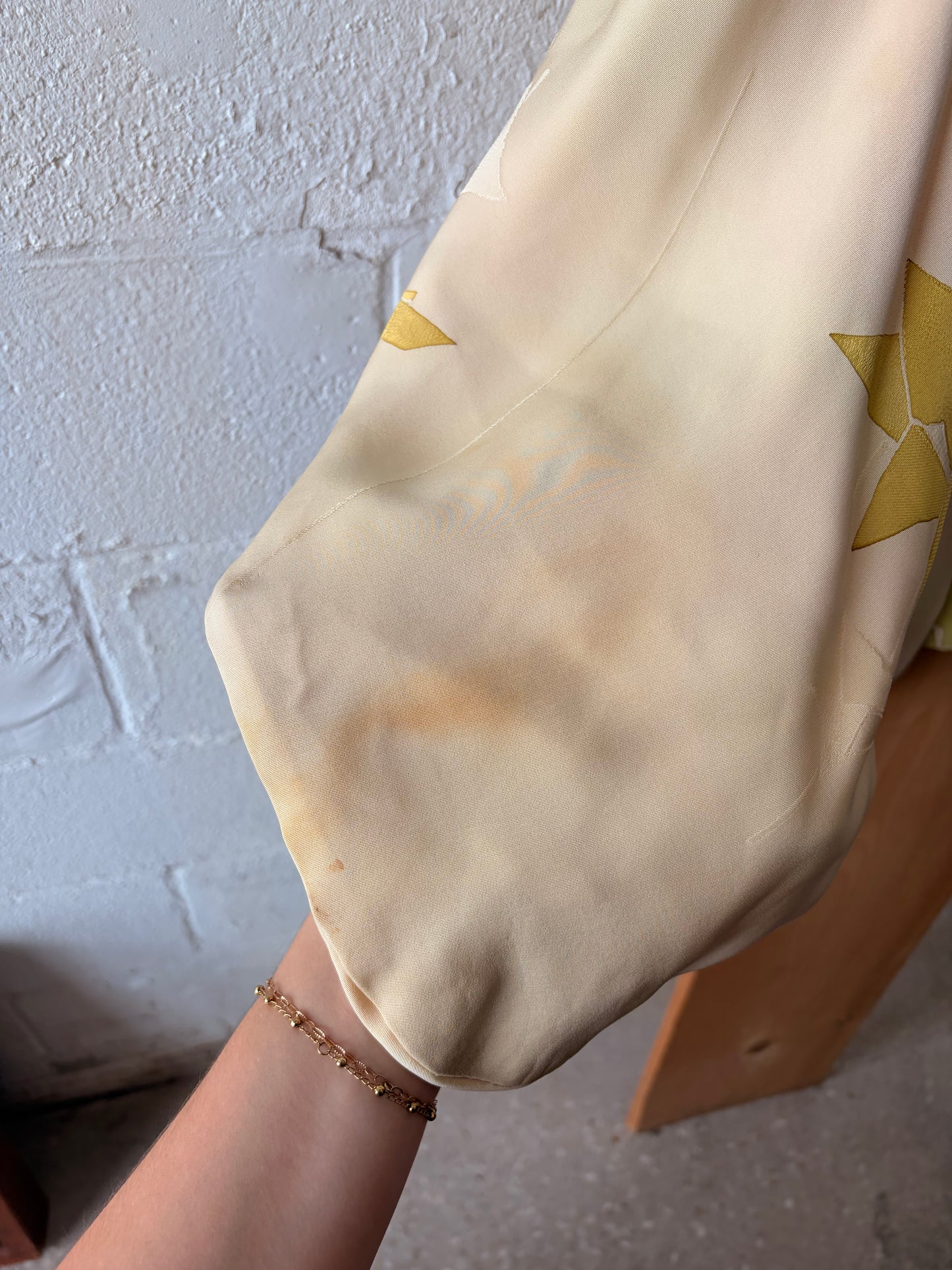 Vtg Light Haori Kimono Jacket (As Is)
