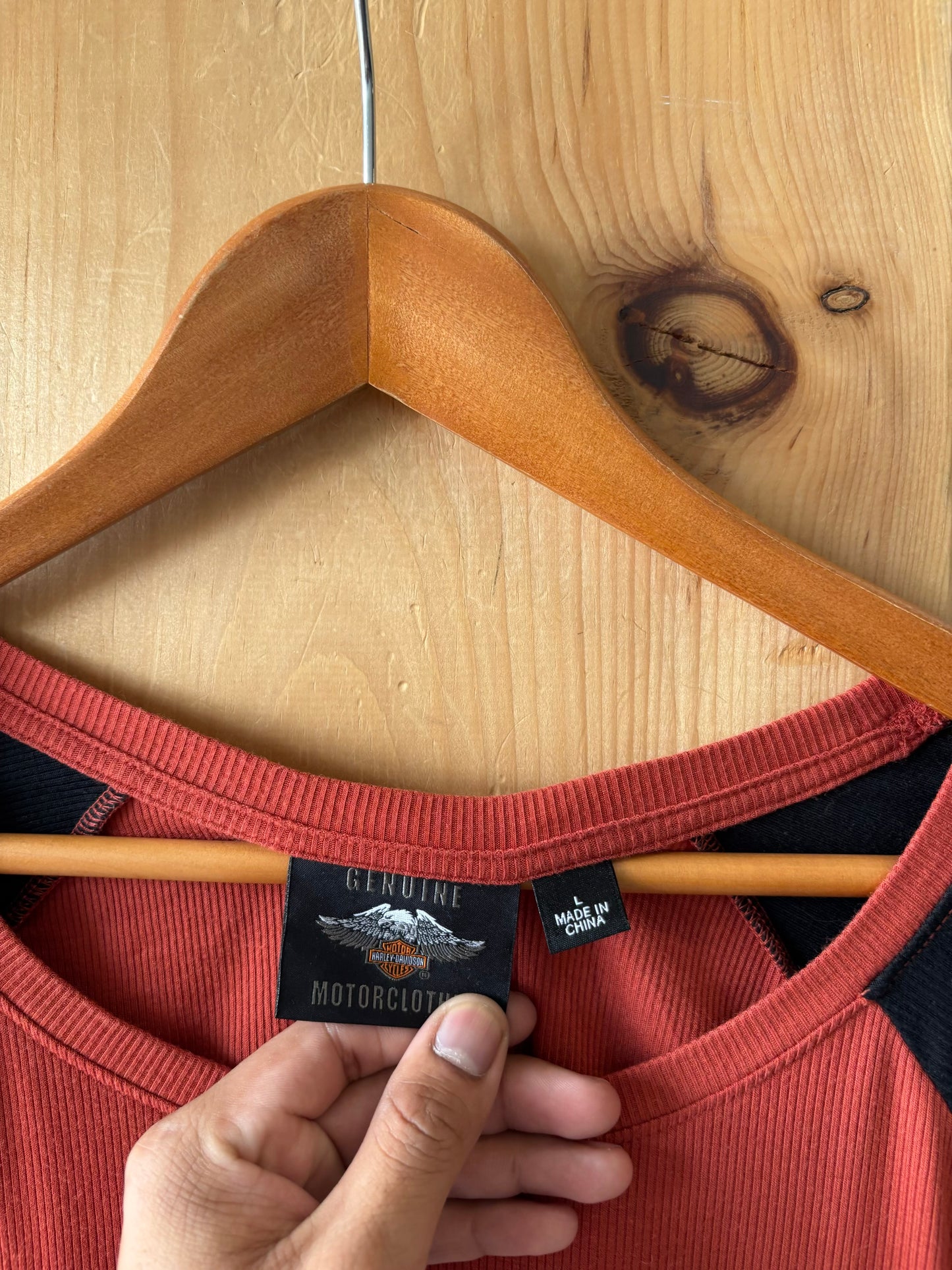 Orange Harley Long Sleeve : L