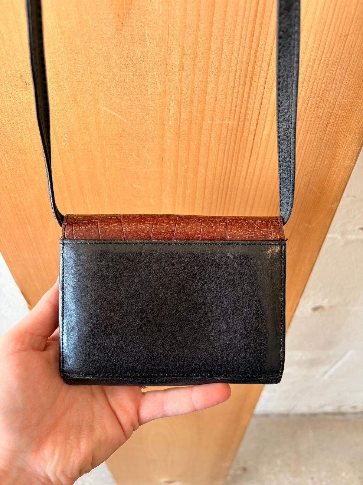 Vtg Brighton Bellisimo Wallet Crossbody Bag