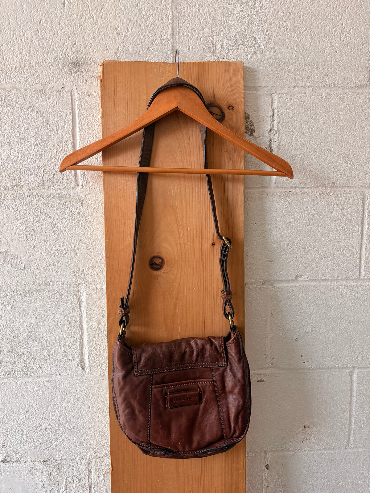 Embroidered Leather Bag
