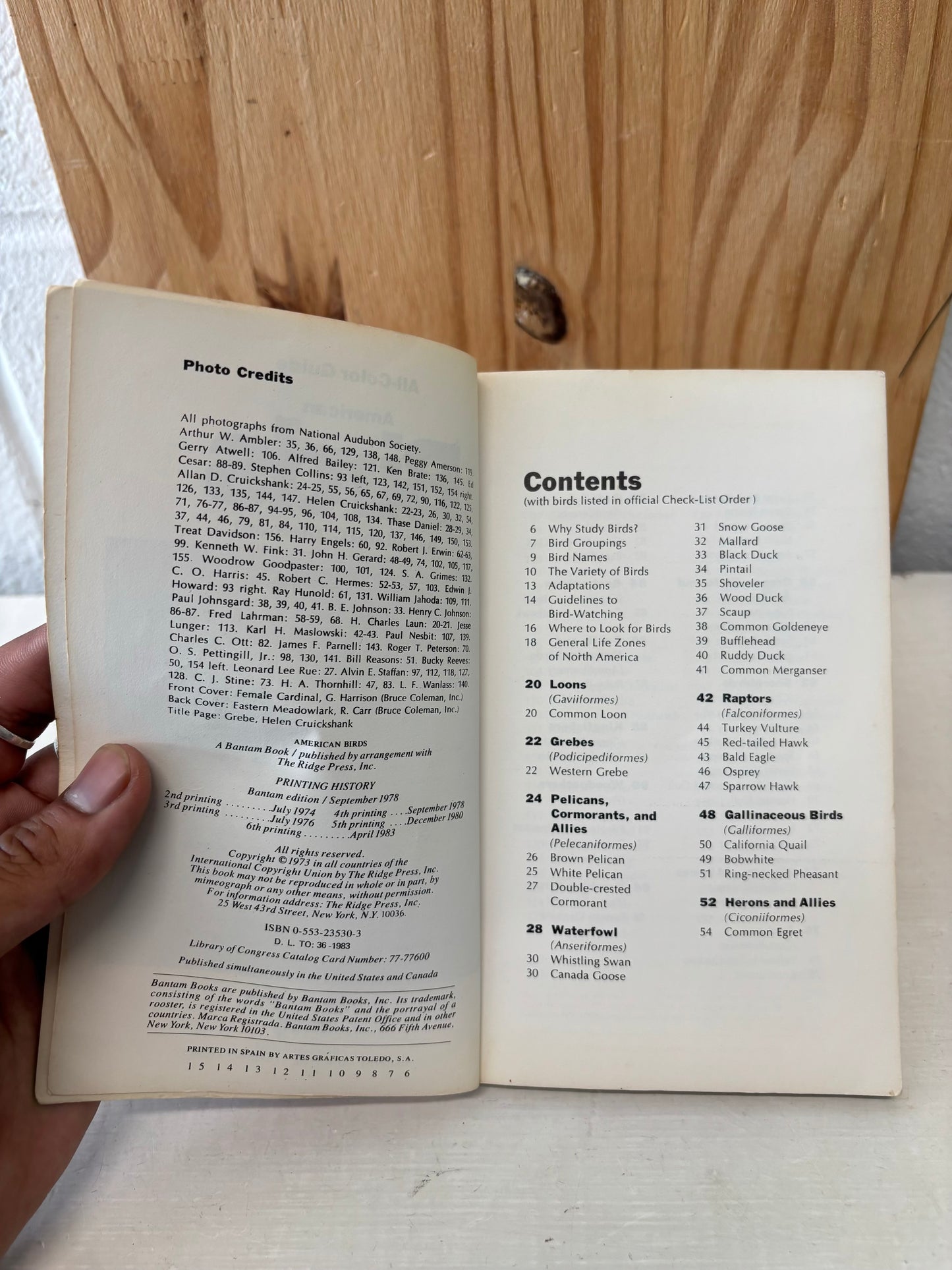 American Birds Book