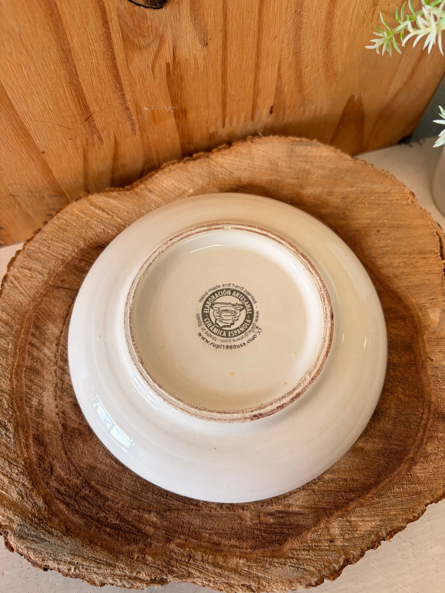 Handmade Little Textured Plate (Local Pick Up Only)