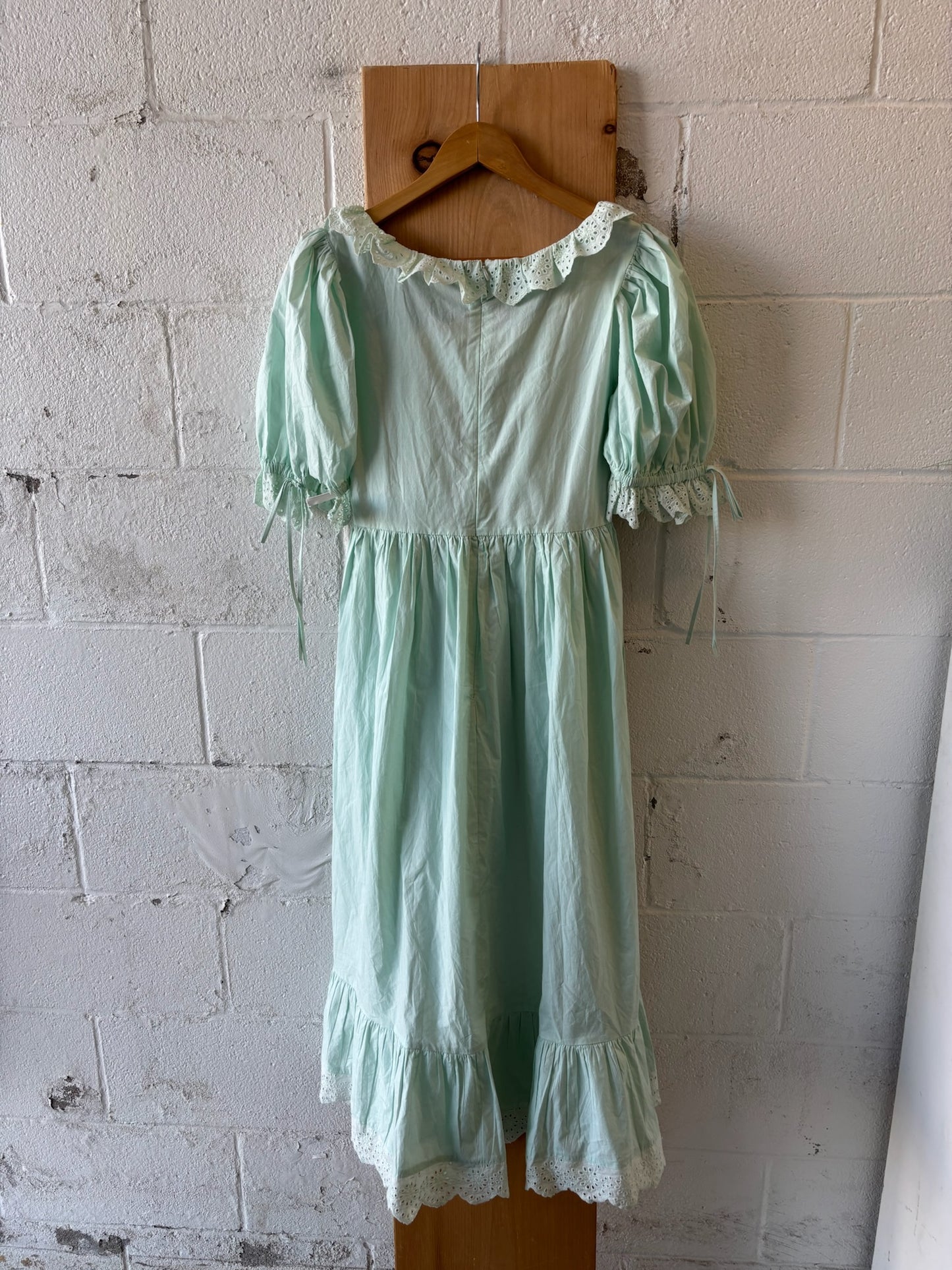 Mint Green Cotton Sundress : S